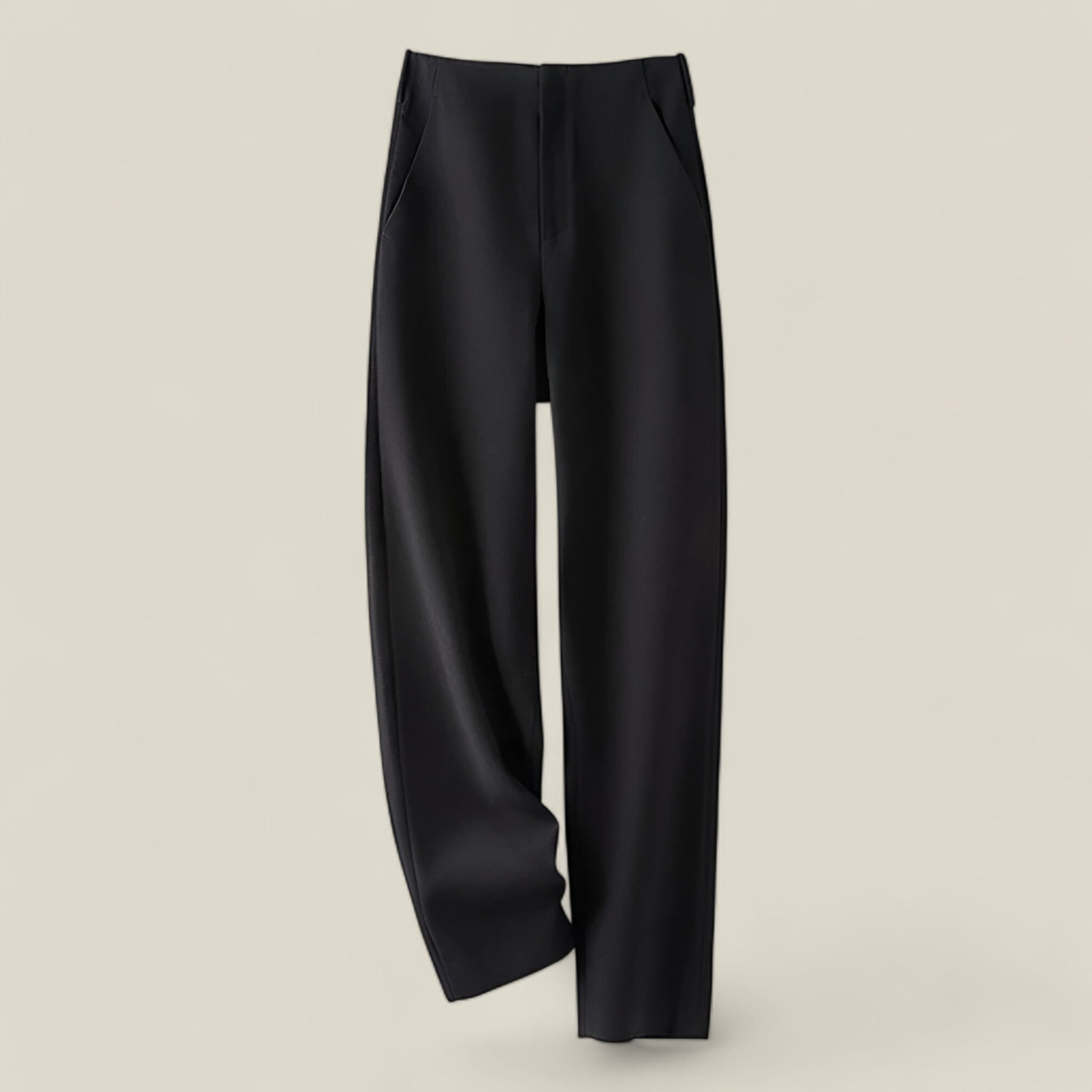 Adele | Pantalons décontractés - Jambe droite élégante