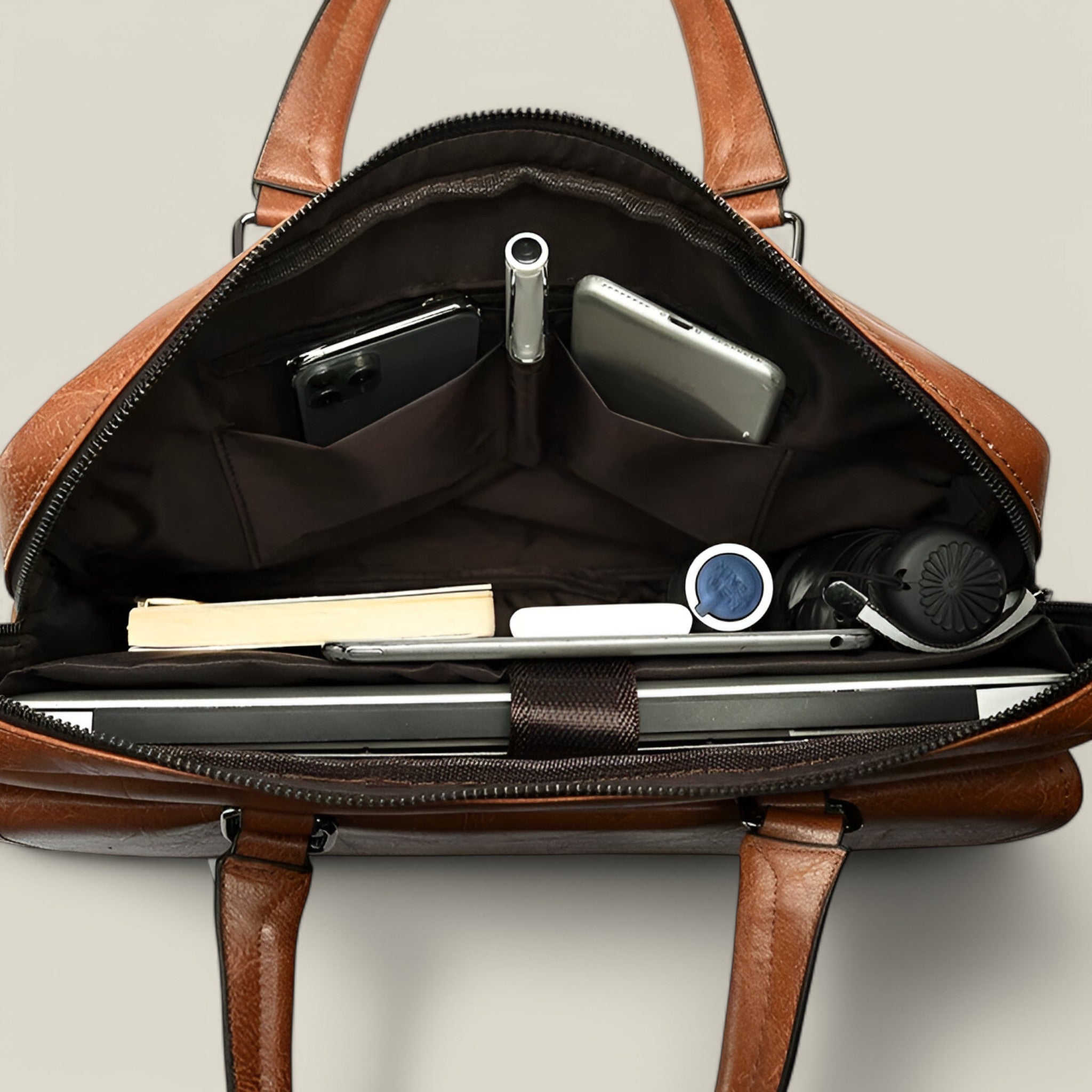 Axel | Sac à main pour homme - Polyvalent et raffiné