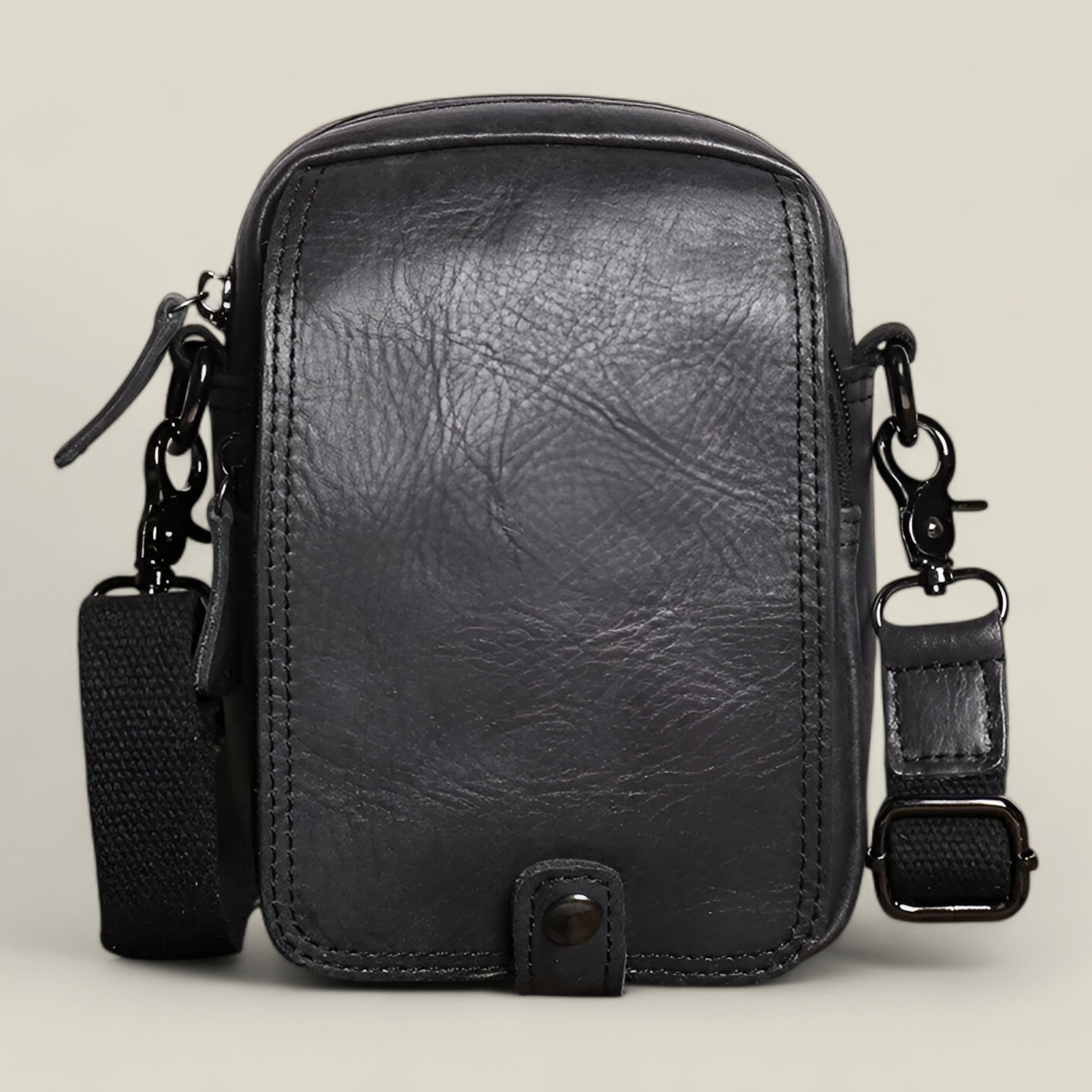 Henry | Sac rétro en cuir de vache - Léger et pratique