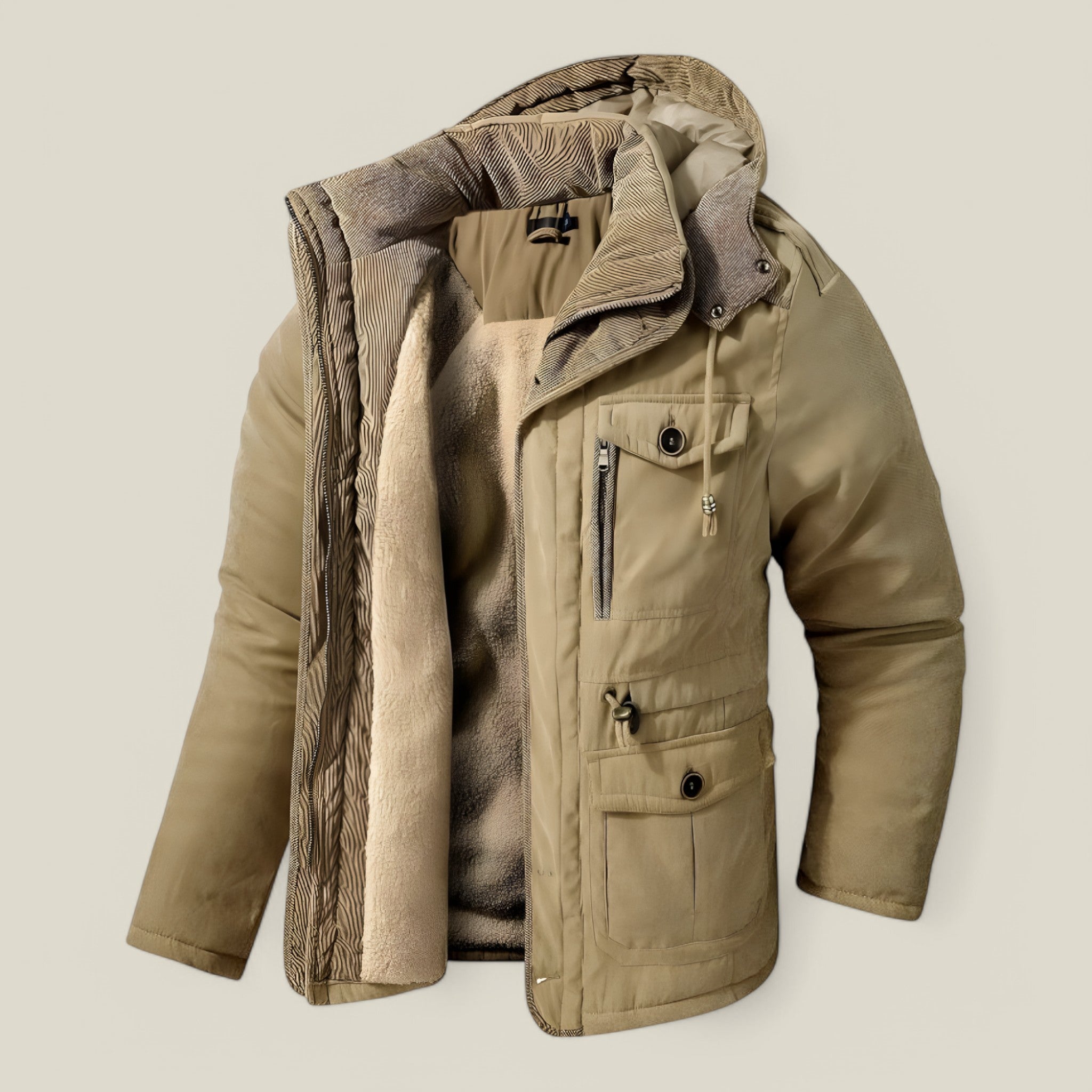 Jake | Veste d'hiver lourde - Durable et protectrice