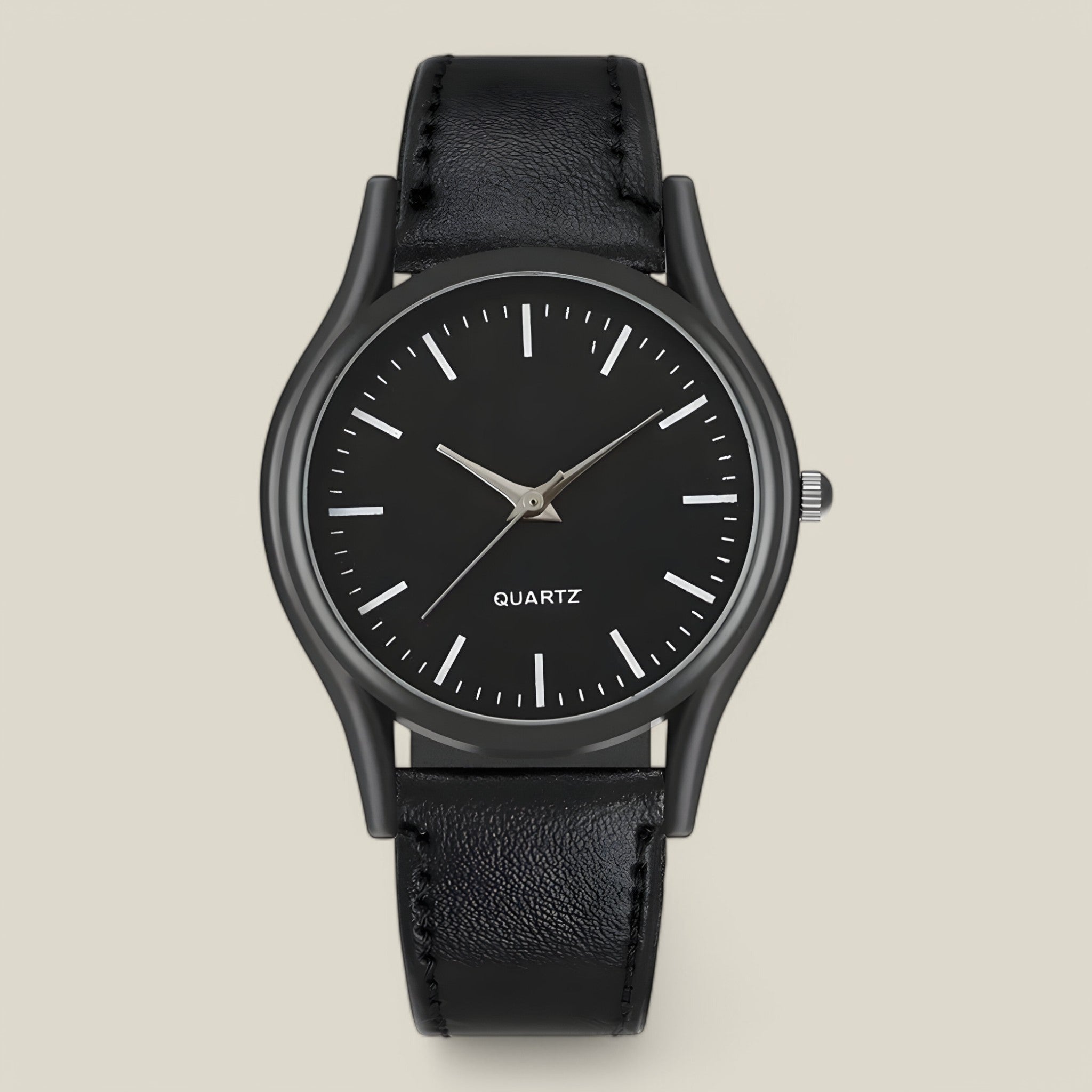William | Montre à Quartz en Cuir pour Homme