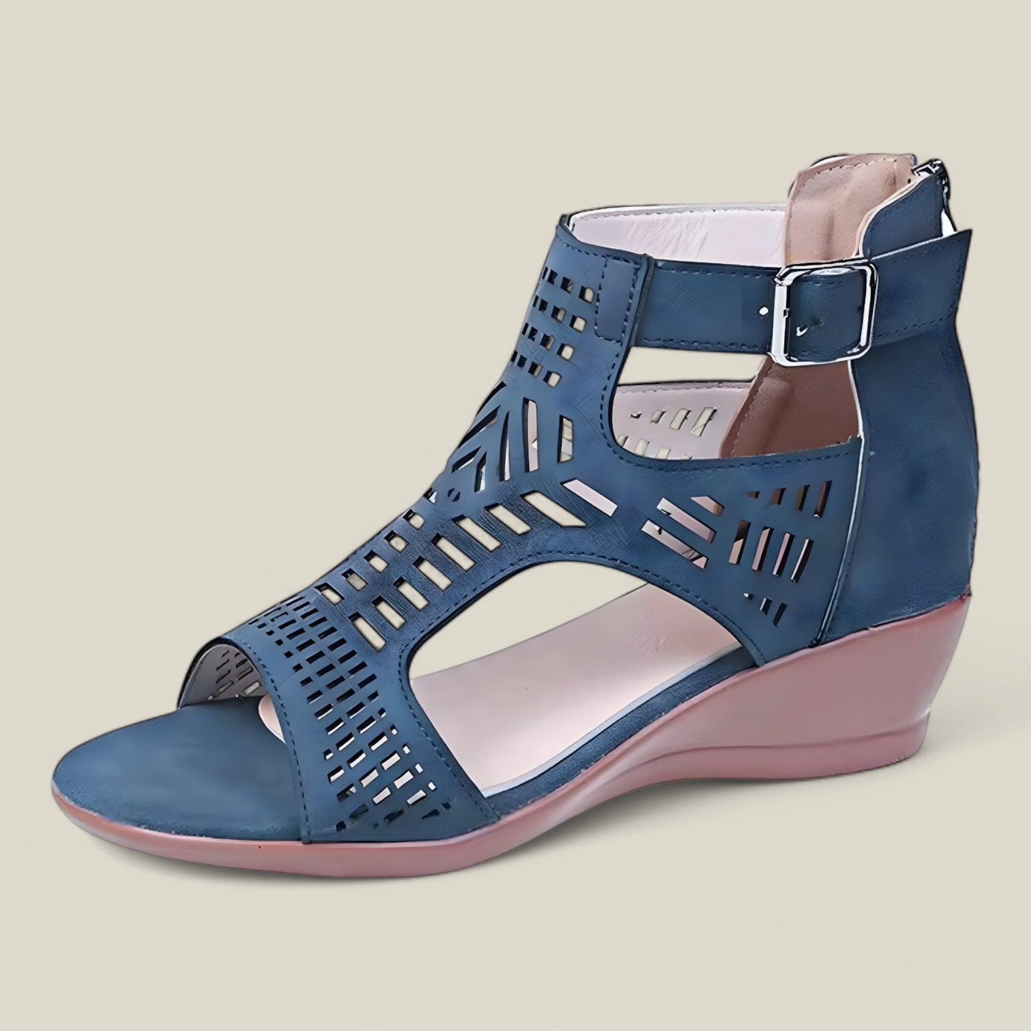 Liz | Sandales à semelles compensées - Chic et confortable