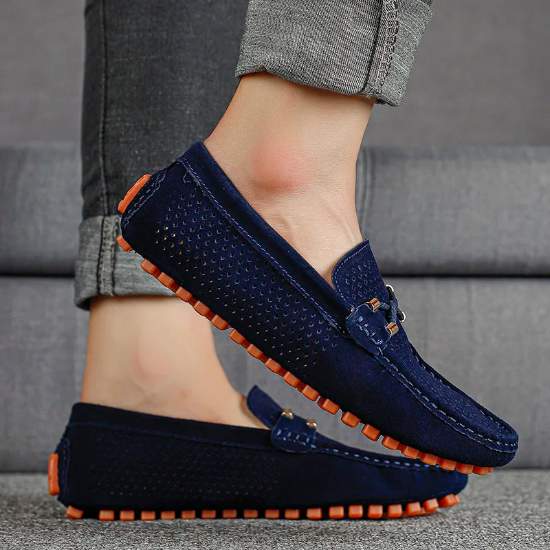 Breathable Leather Shoes — All-Day Comfort with Lightweight, Flexible Fit
