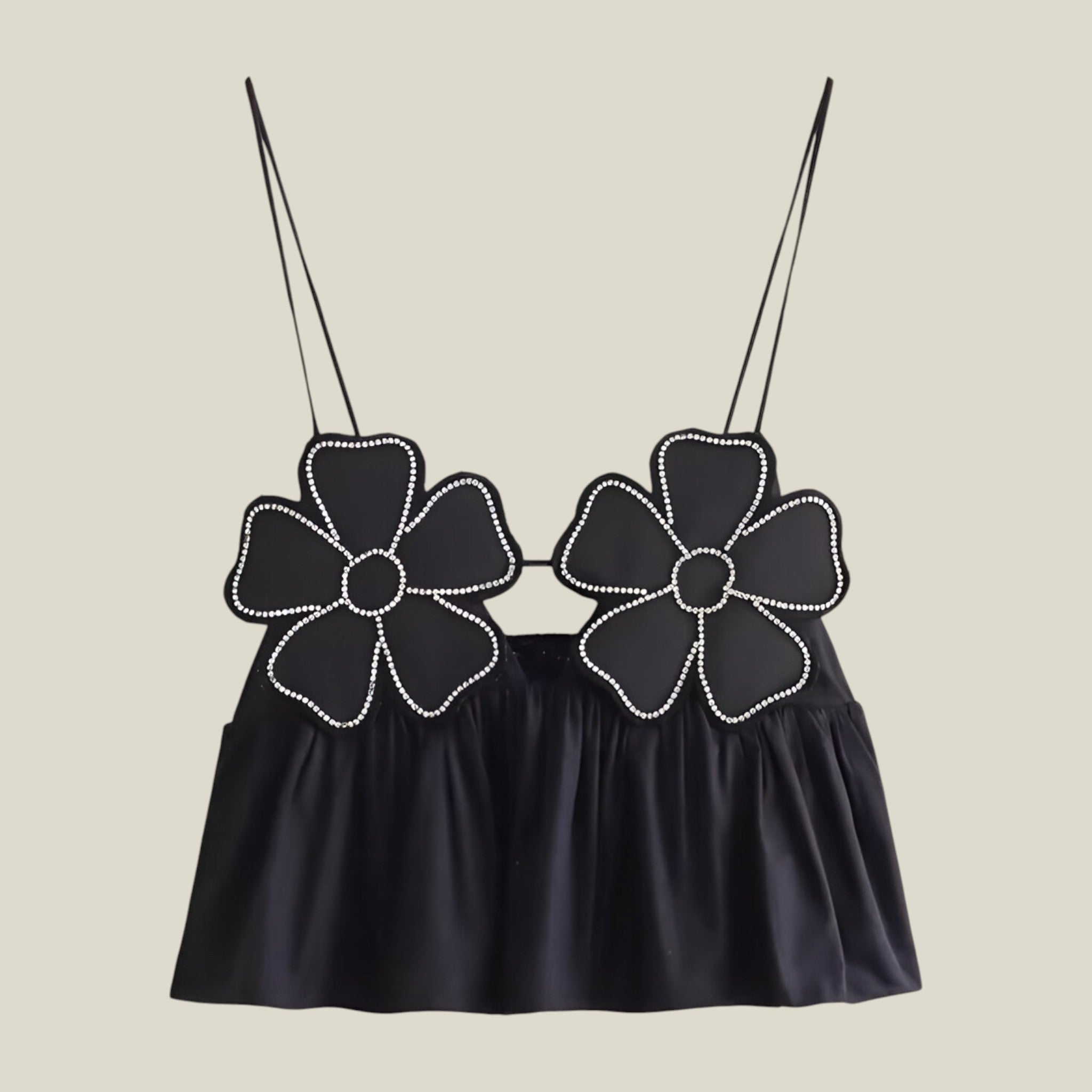 Daisy | Crop Top à fleurs - Élégant et sexy