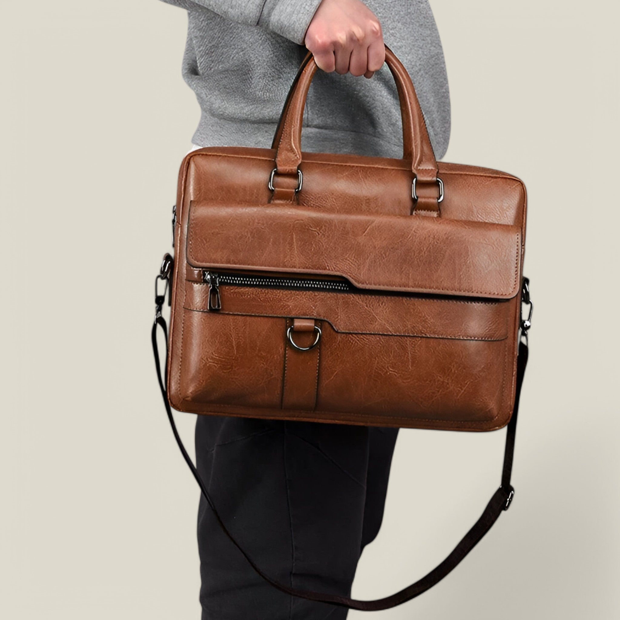 Axel | Sac à main pour homme - Polyvalent et raffiné