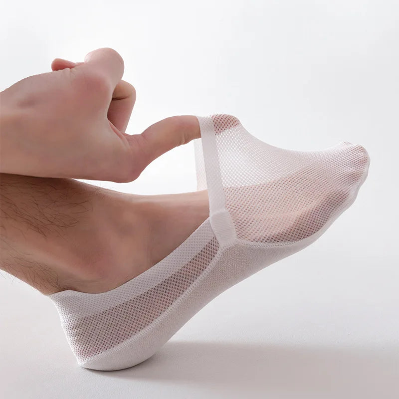 No-Show Breathable Anti-Slip Socks for All-Day Comfort