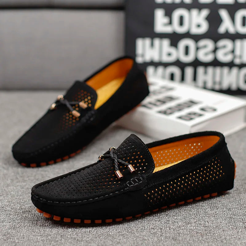 Breathable Leather Shoes — All-Day Comfort with Lightweight, Flexible Fit