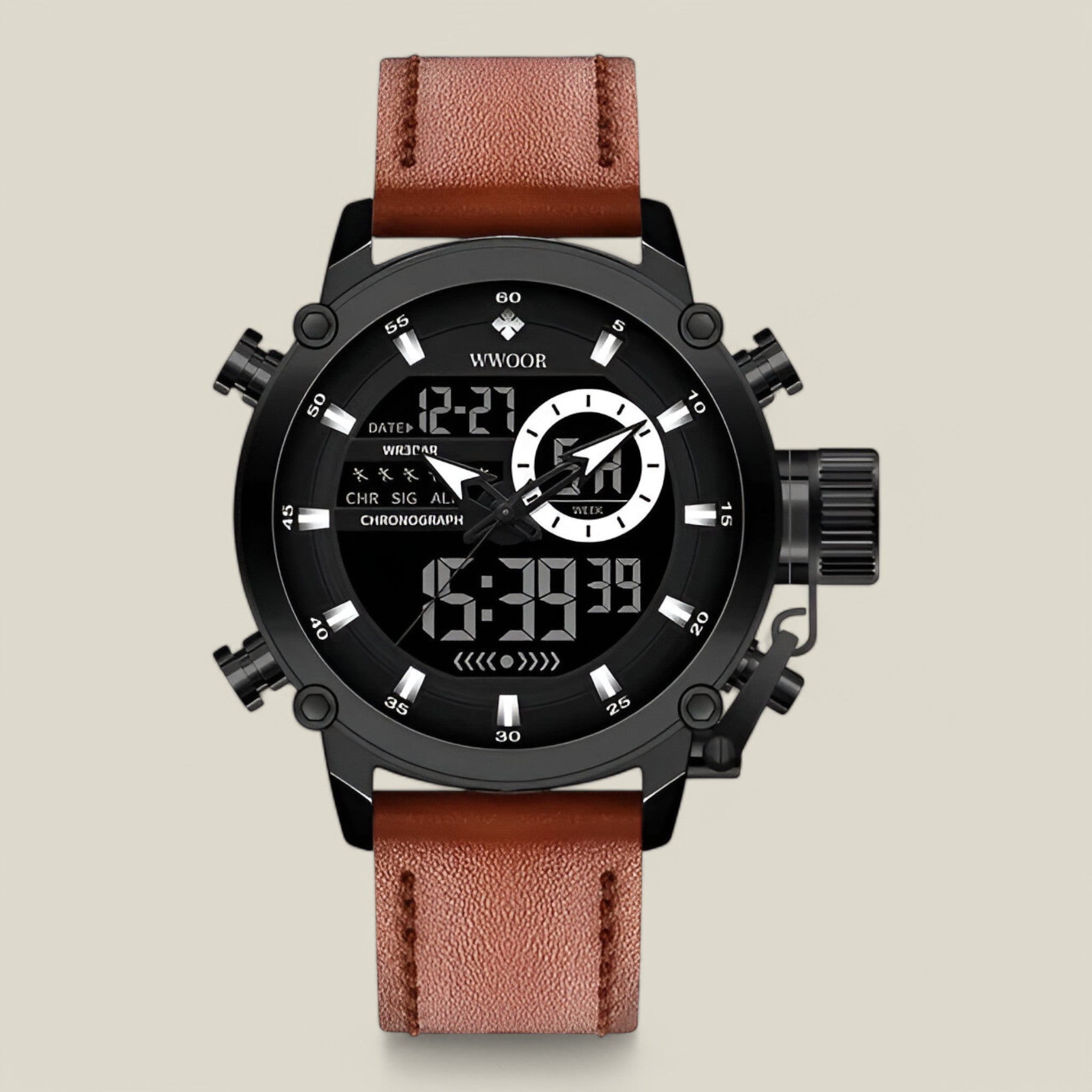 Lowen | Montre à quartz marron