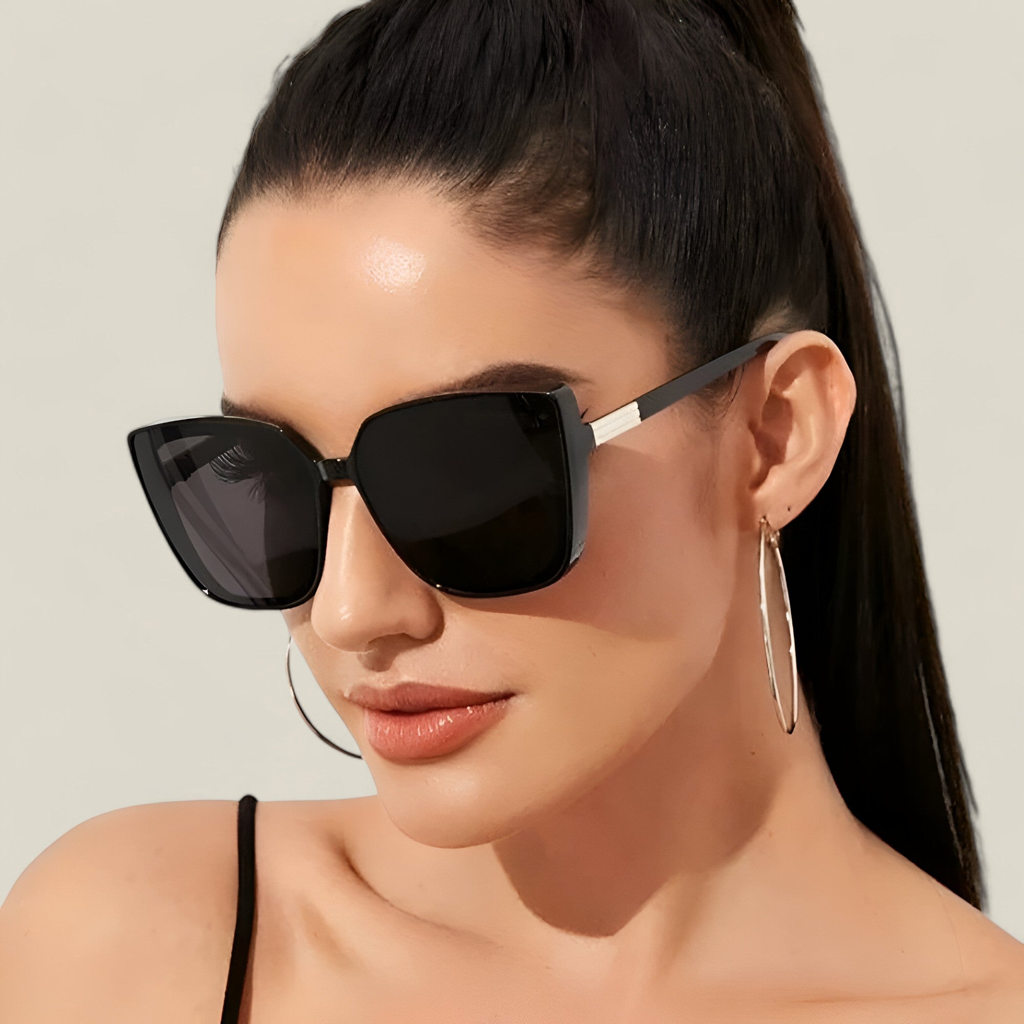 Mariana | Lunettes de soleil en œil de chat - Style chic et audacieux