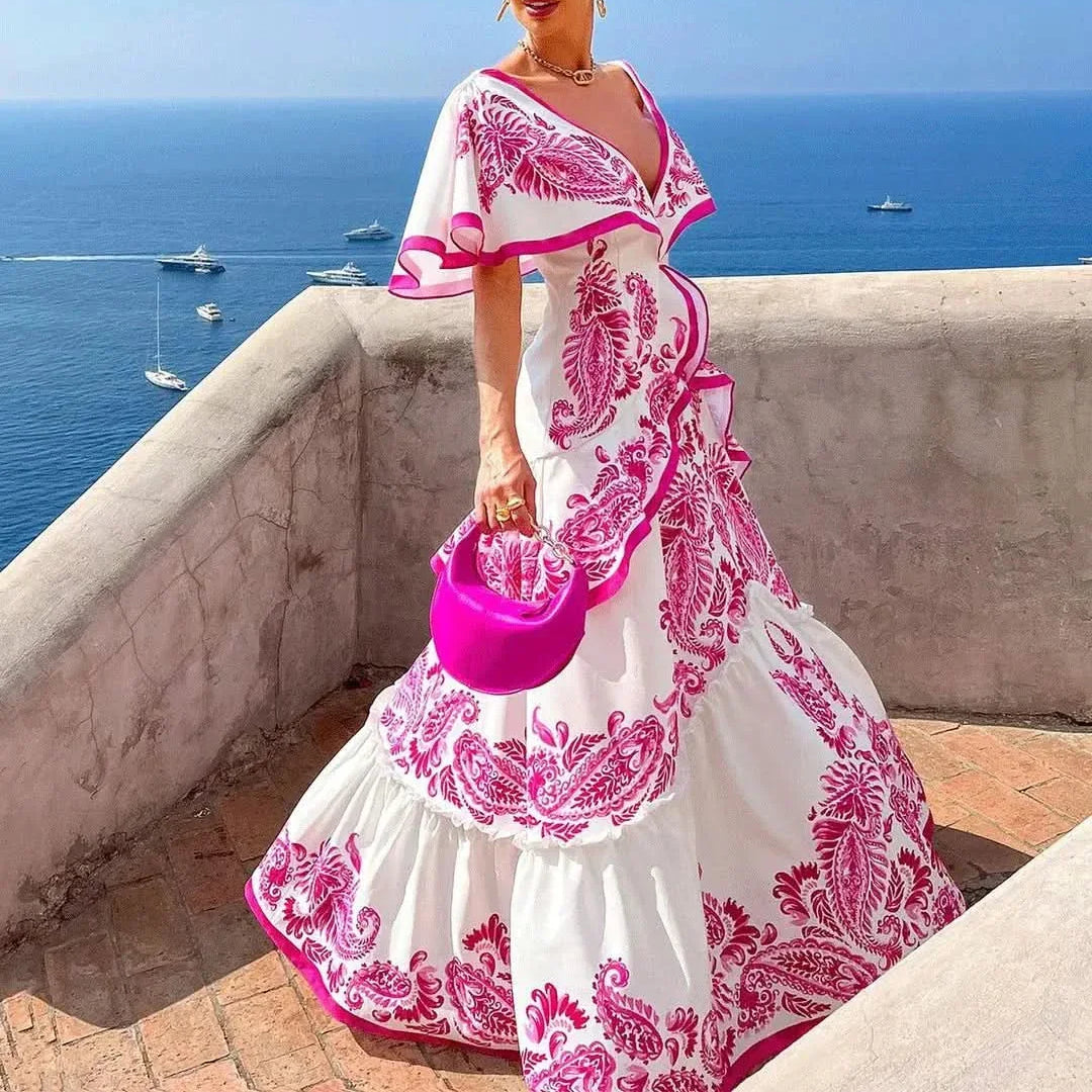 Diane | Alluring Dress with Flirty Ruffle Detail