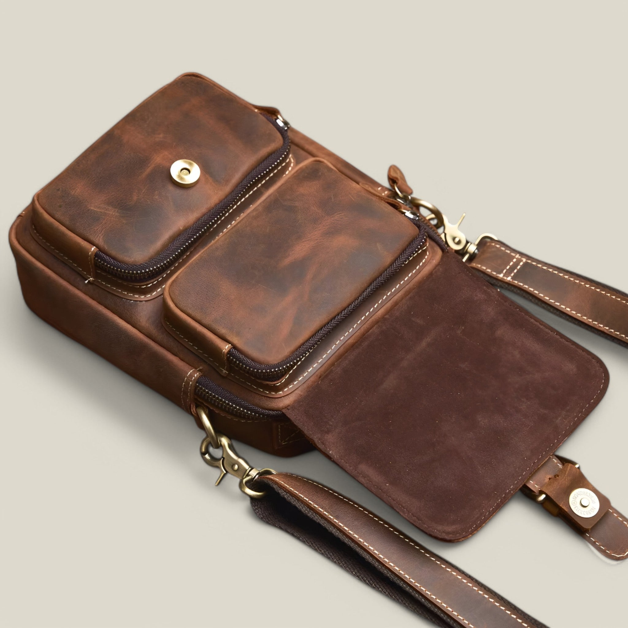 Mack | Sac à bandoulière - Vintage et spacieux