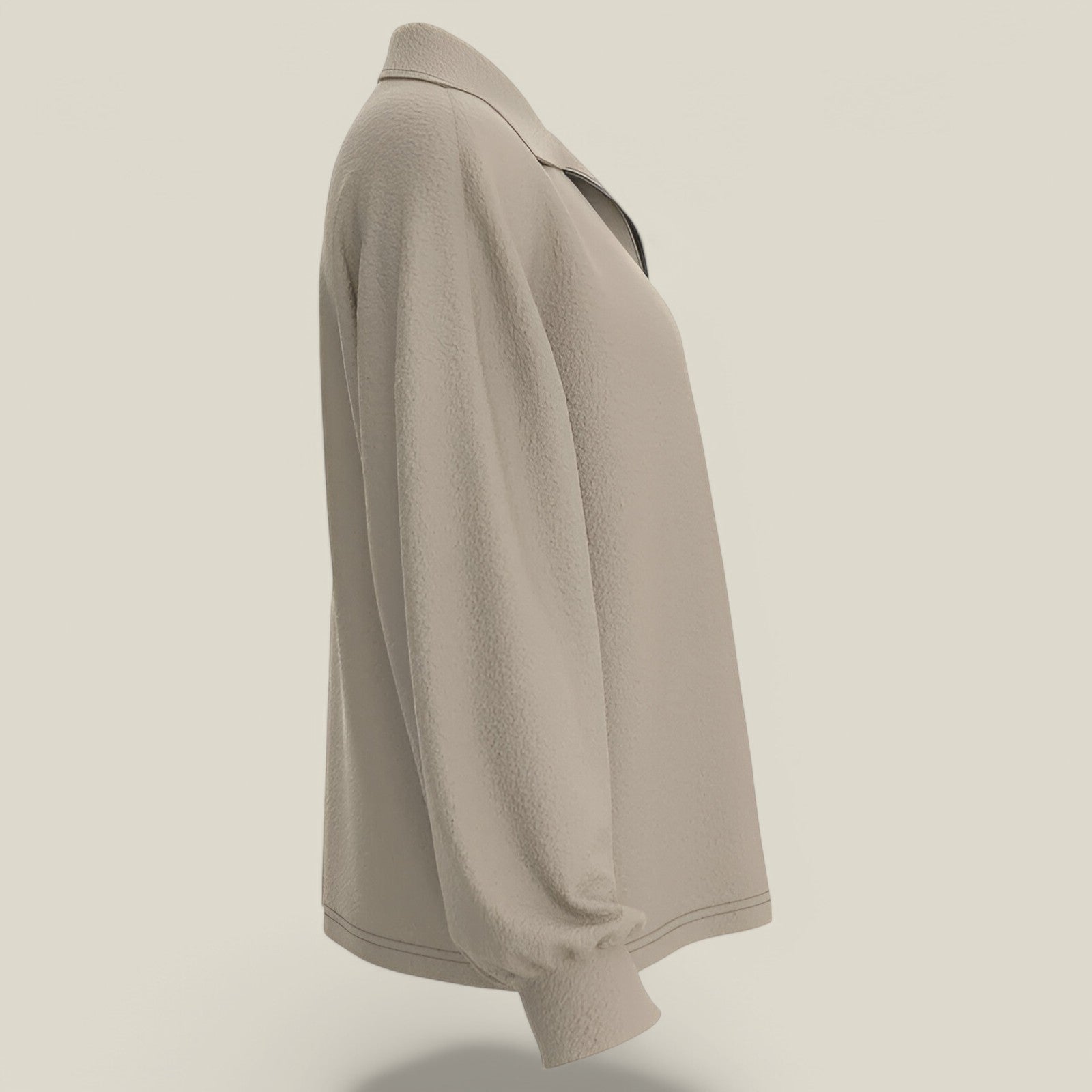 Chloé | Sweatshirt d'hiver - Élégance ajustée et confort hivernal