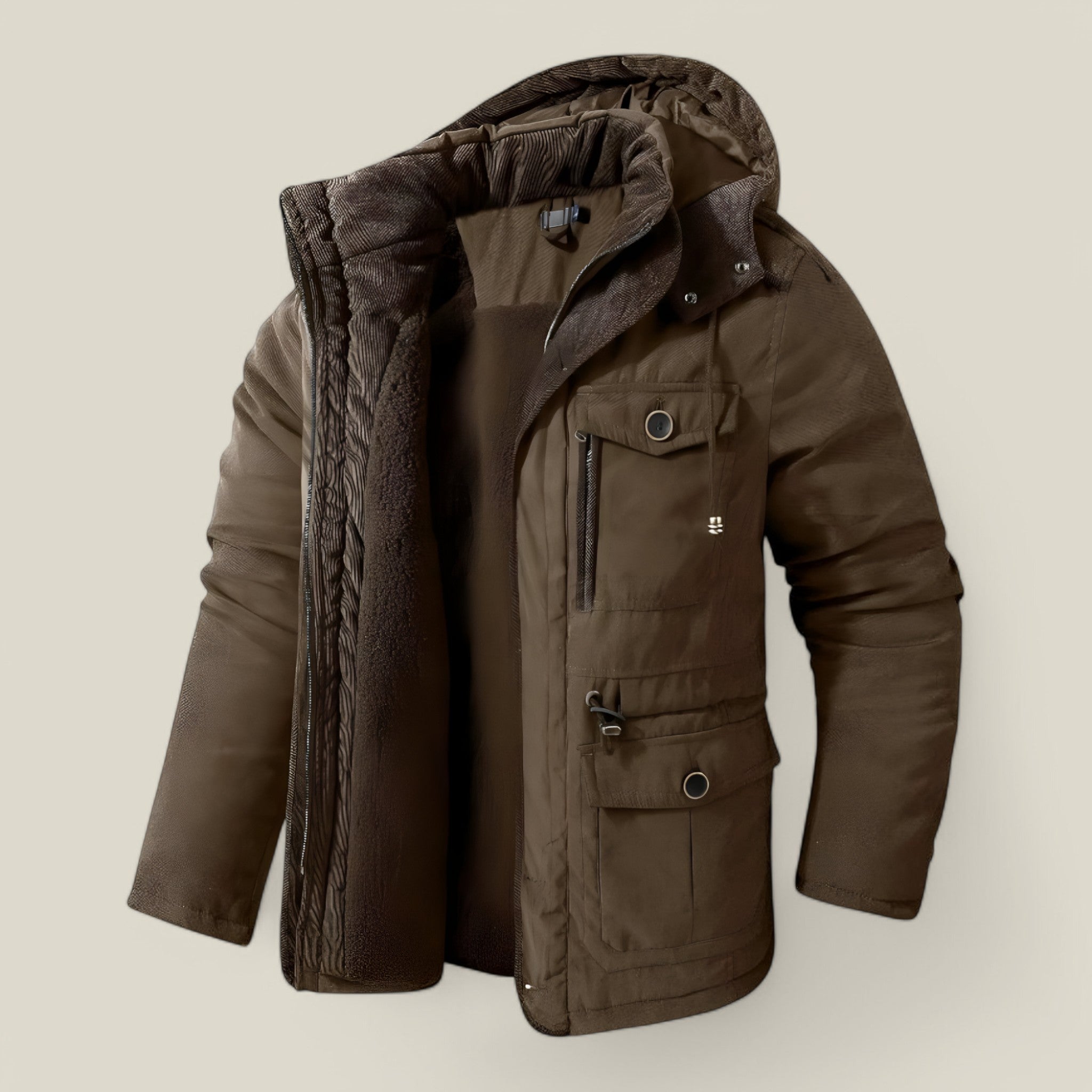Jake | Veste d'hiver lourde - Durable et protectrice
