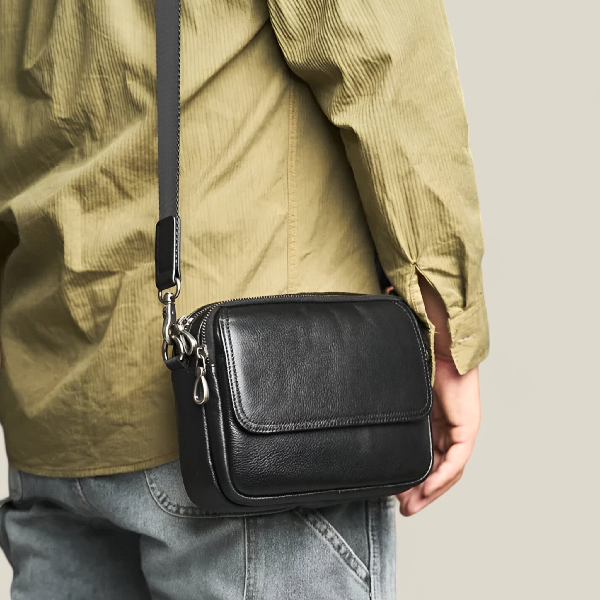 Alfred | Sac à bandoulière - Compact et élégant