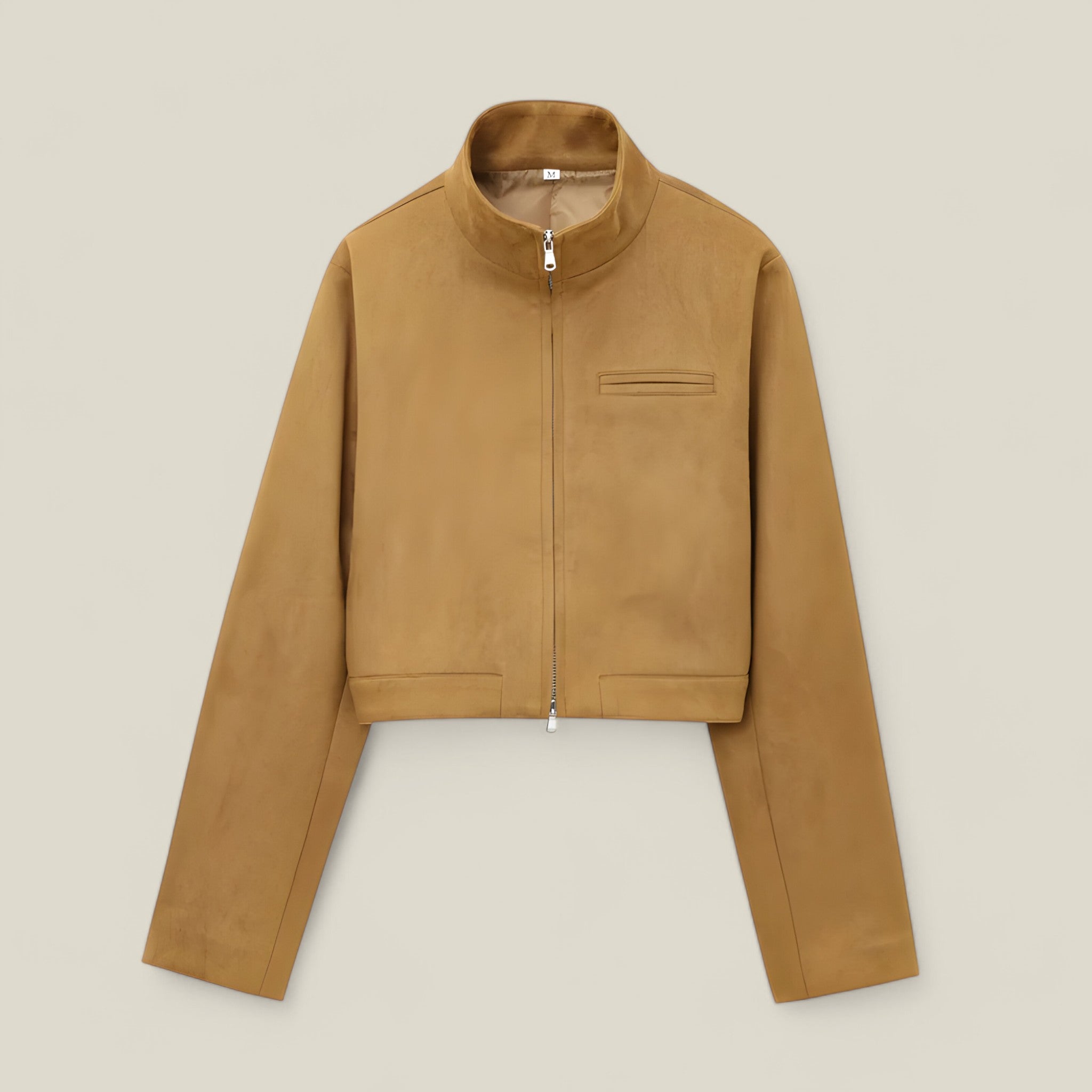 Ava | Veste bomber en daim tendance pour femmes