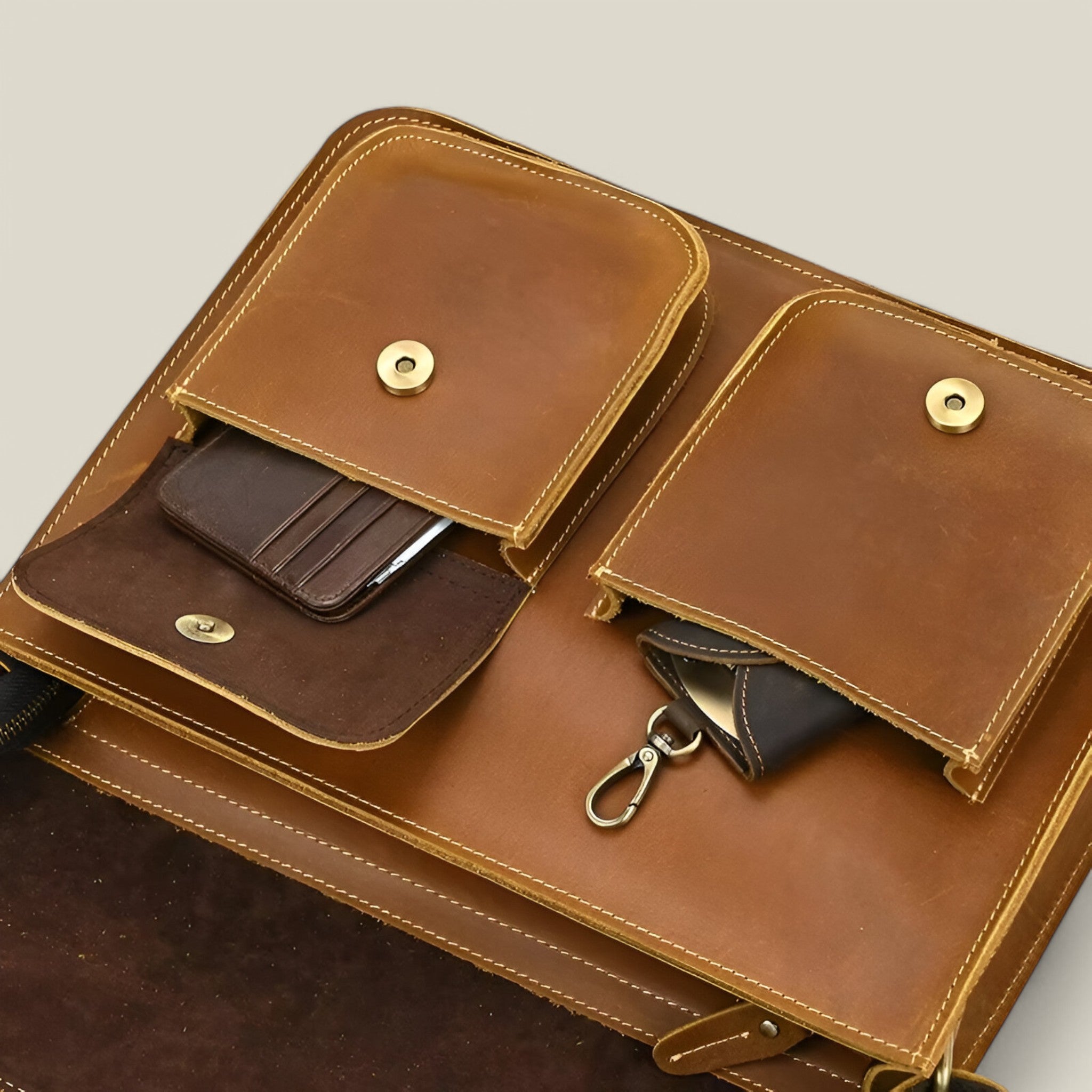 Eiden | Sac pour homme - Vintage et spacieux
