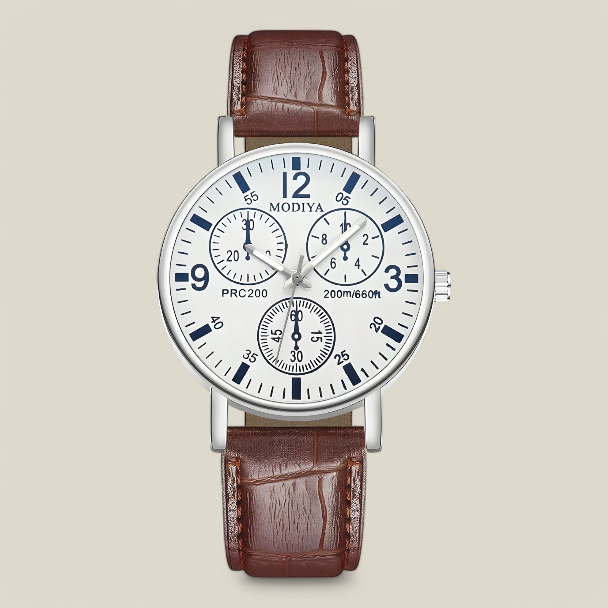 Gani | Montre à Quartz en Cuir Unisexe