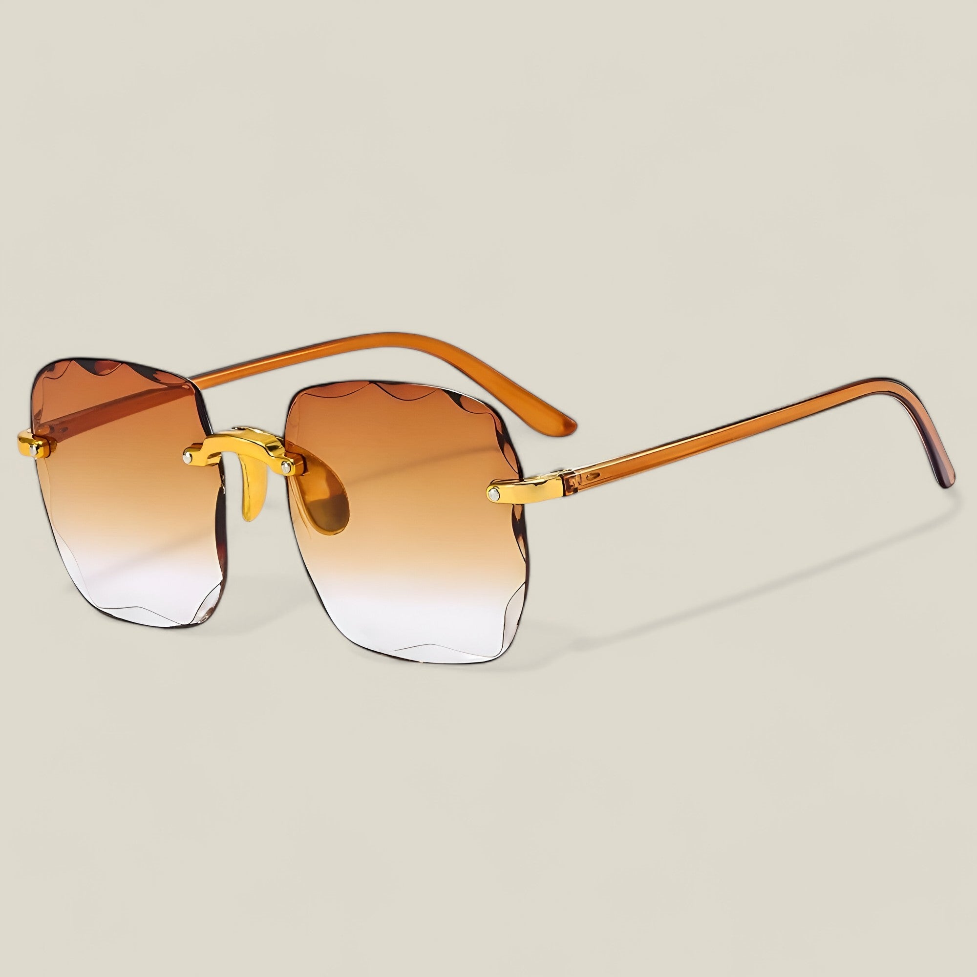 Lena | Lunettes de soleil sans monture – Élégantes et modernes