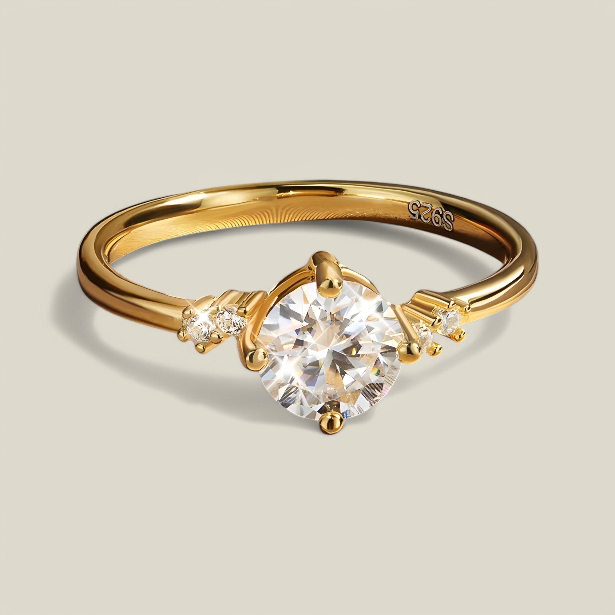 Isla | Moissanite Ring - Luxe schittering met gecertificeerde elegantie