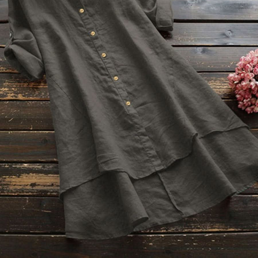 Women's Relaxed-Fit Shirt Dress