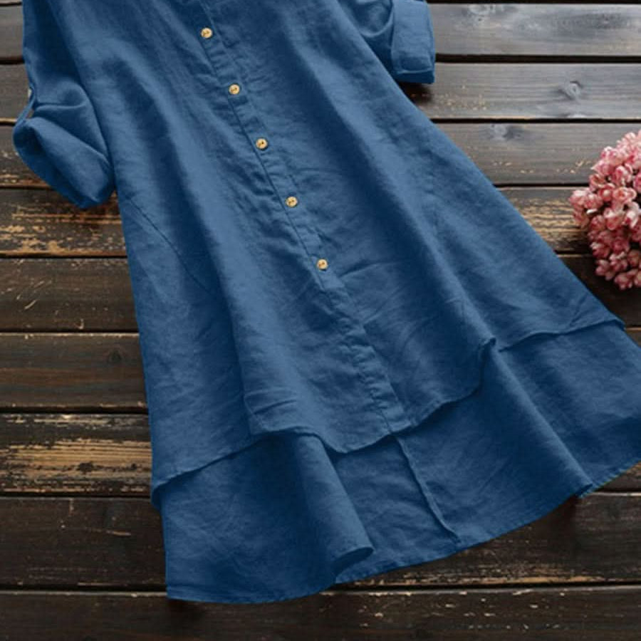 Women's Relaxed-Fit Shirt Dress