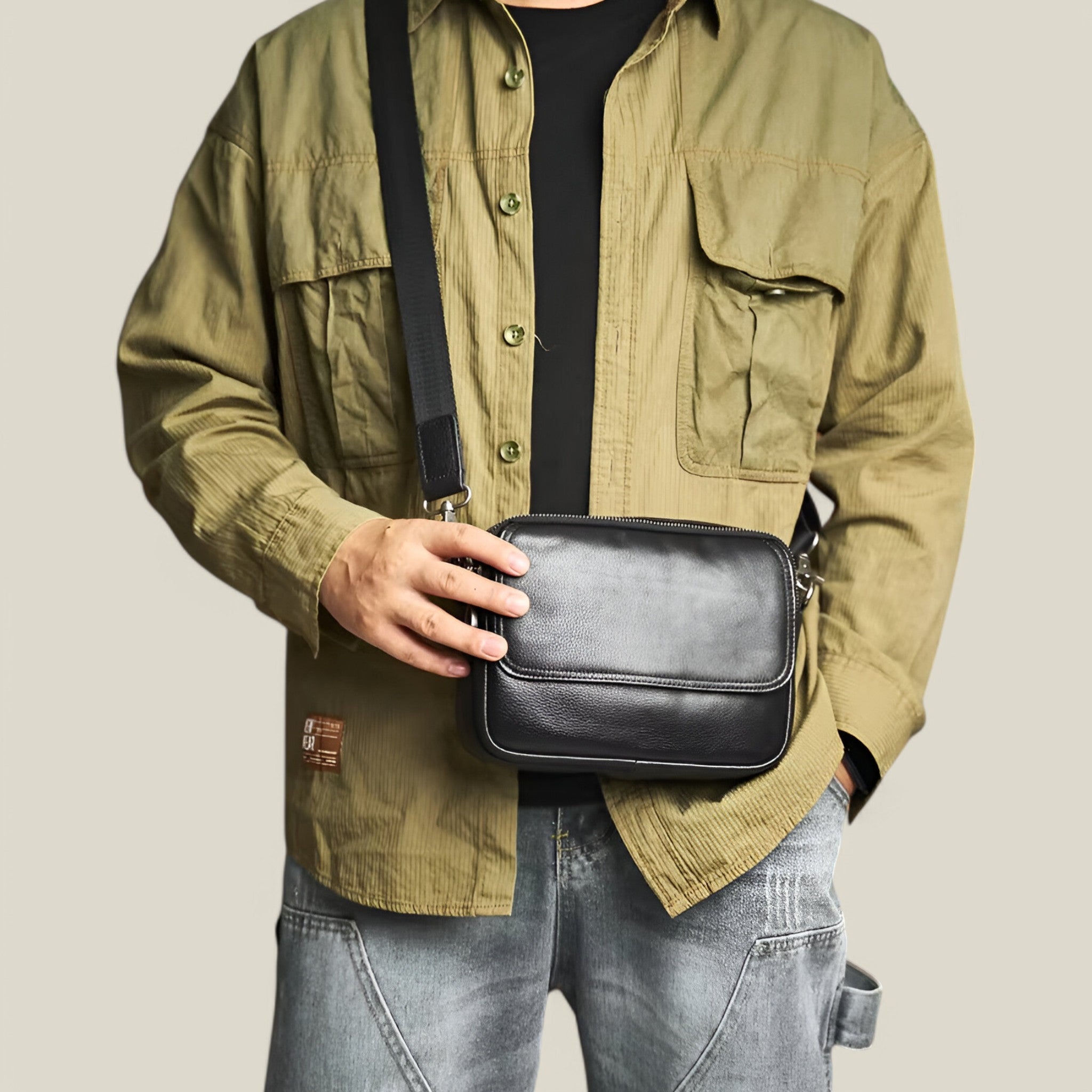 Alfred | Sac à bandoulière - Compact et élégant