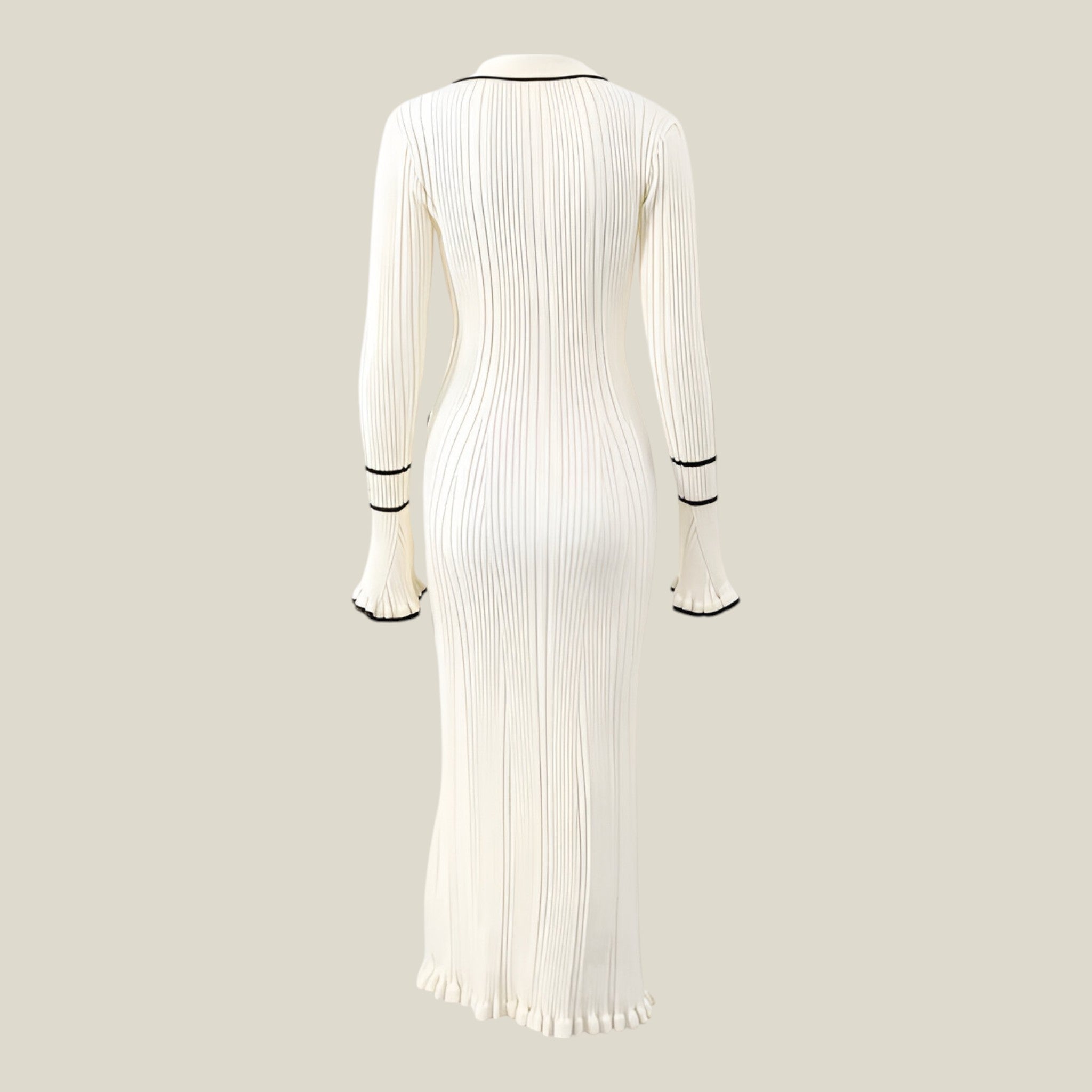 Talia | Robe en maille – Élégant et chaud