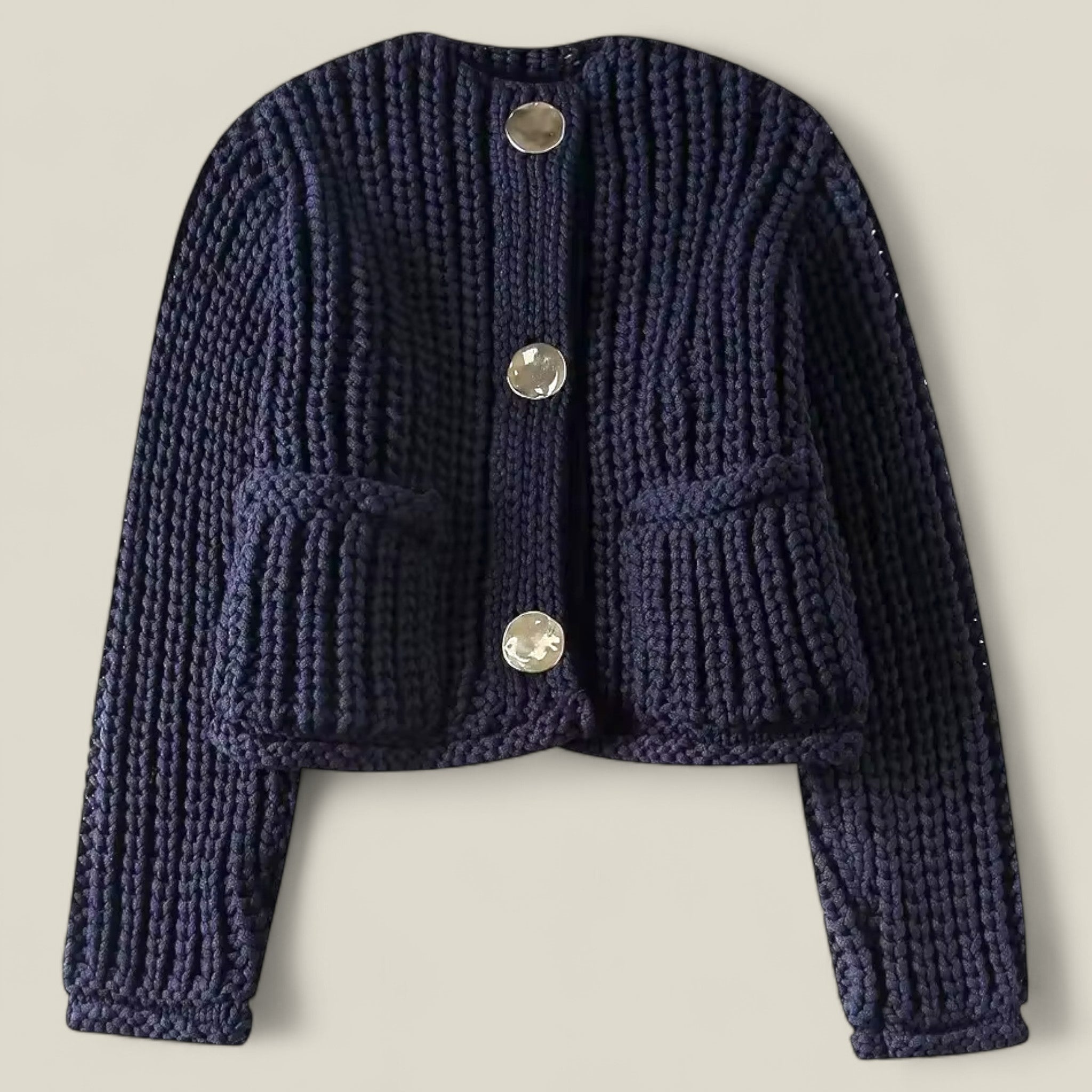 Isabelle | Pull - Pull intemporel et style cardigan