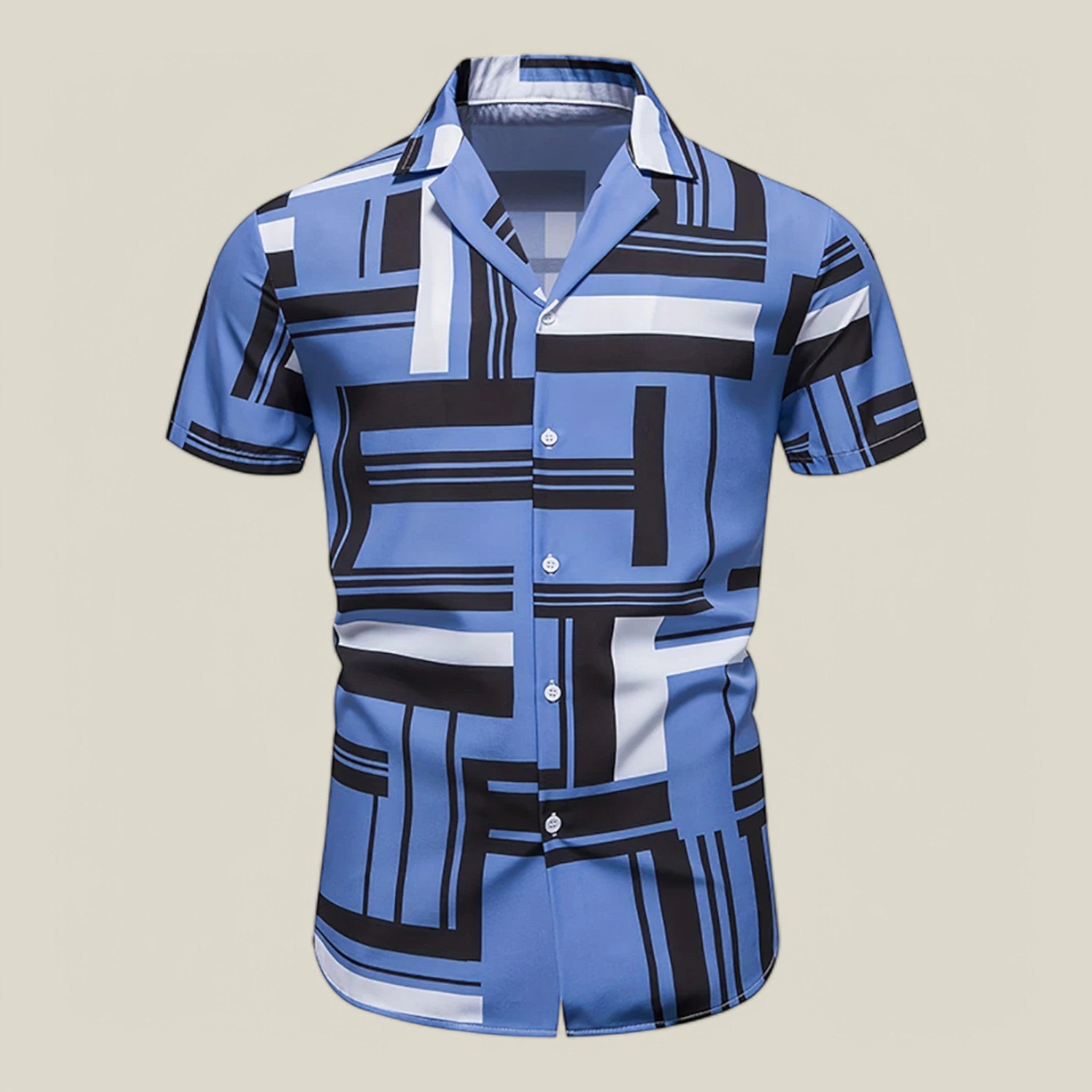 David | Chemise à Carreaux en Coton