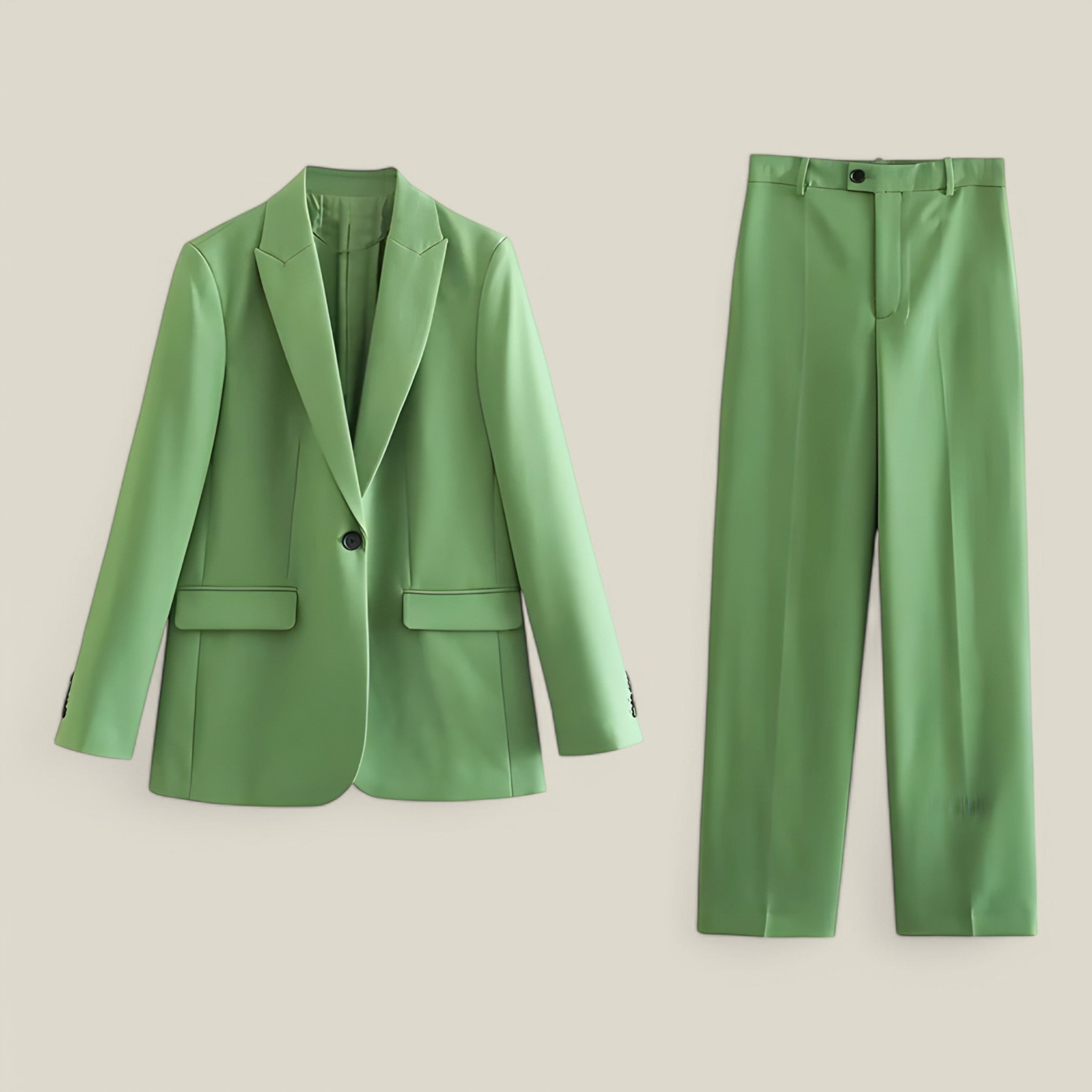 Isabelle | Ensemble Blazer Oversize et Pantalon Taille Haute