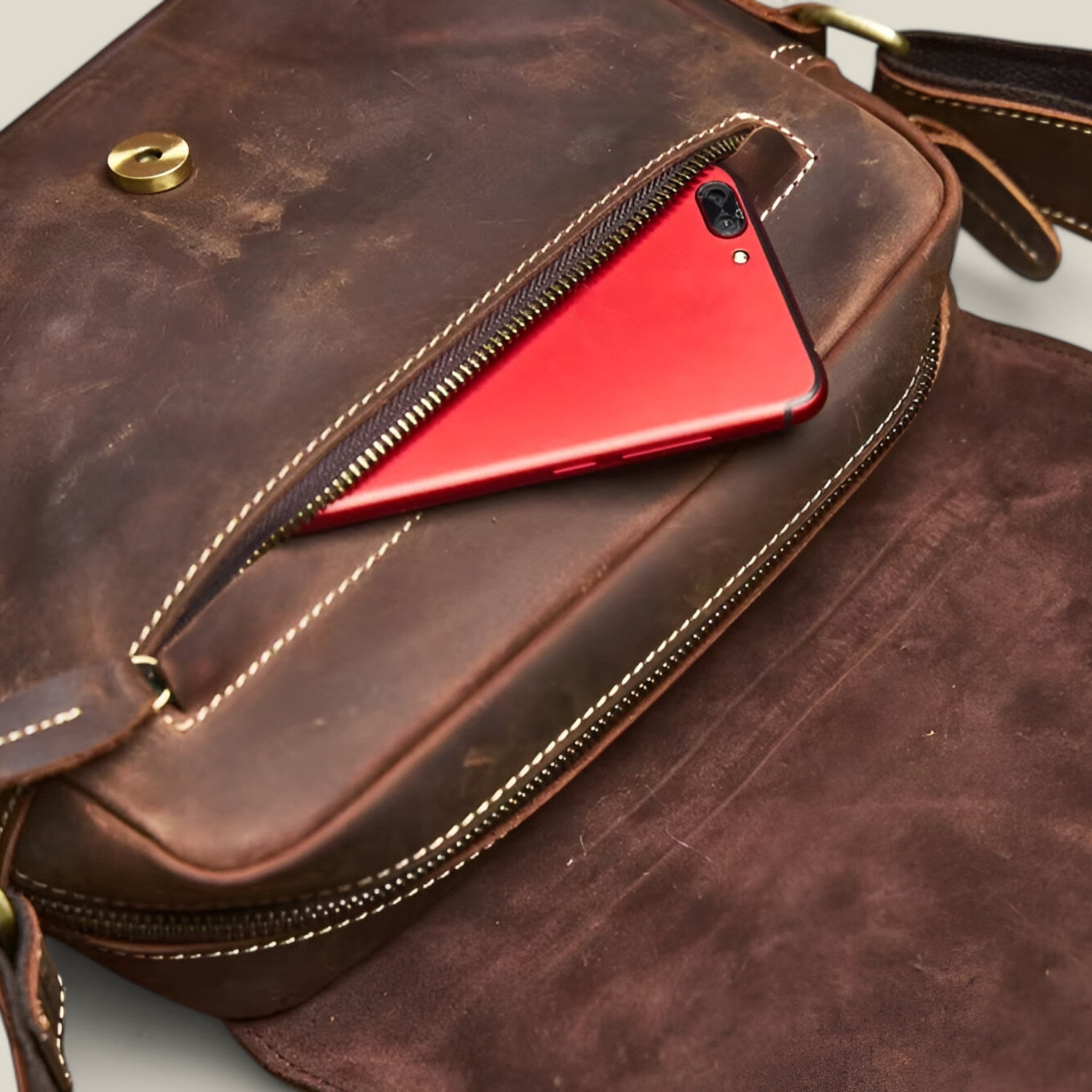 Caleb | Sac à bandoulière vintage - Intemporel et pratique