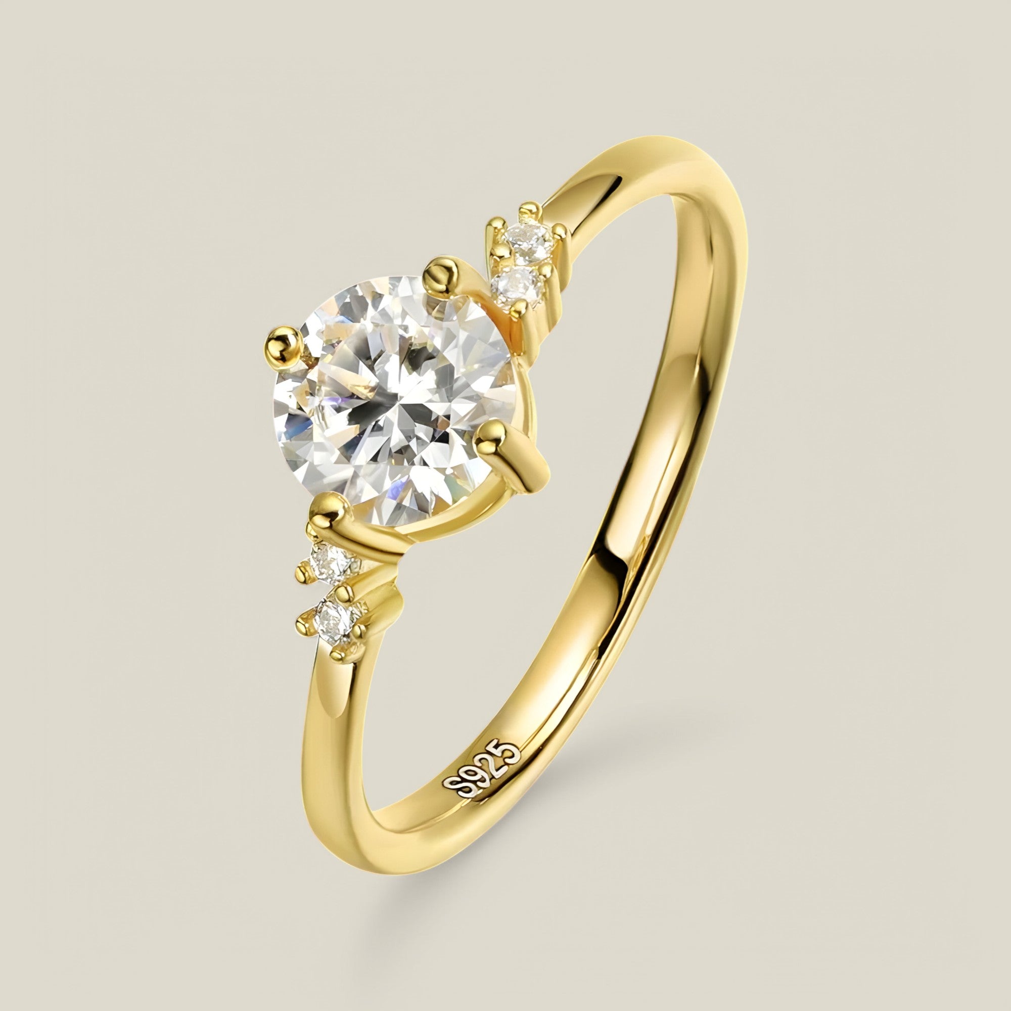 Isla | Moissanite Ring - Luxe schittering met gecertificeerde elegantie