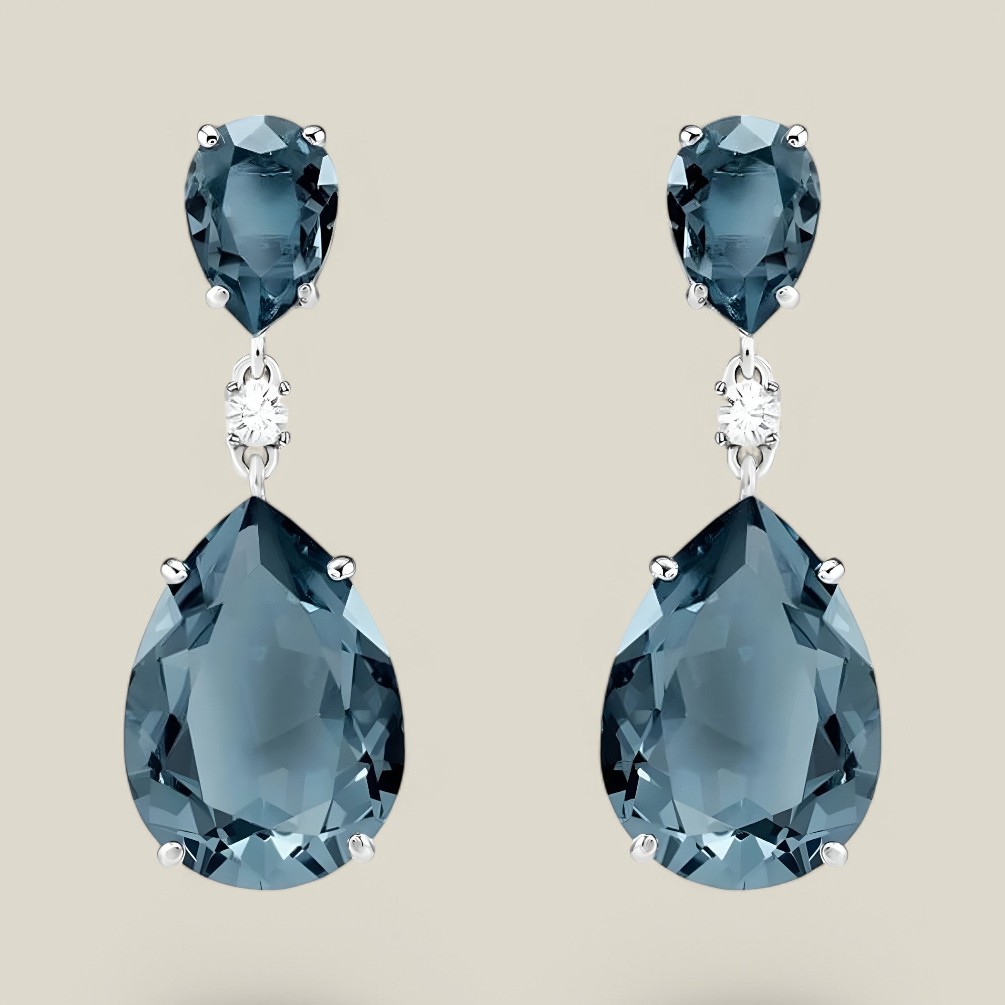 Anaïs | Boucles d'oreilles zircon