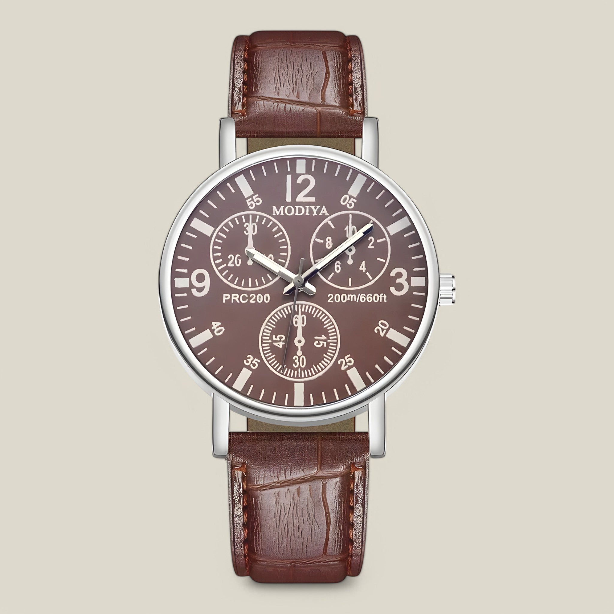 Gani | Montre à Quartz en Cuir Unisexe
