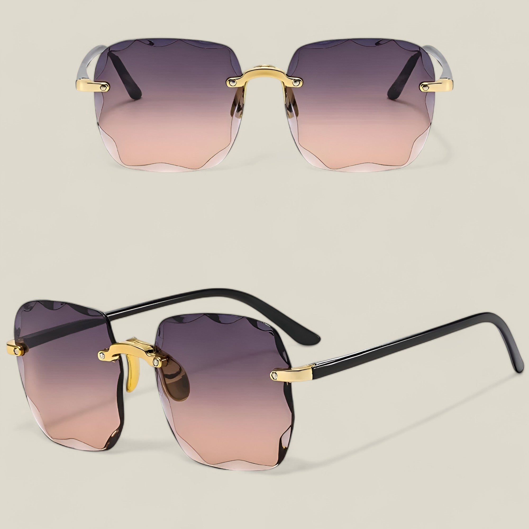 Kamila | Lunettes de soleil sans monture - Tendance et stylées