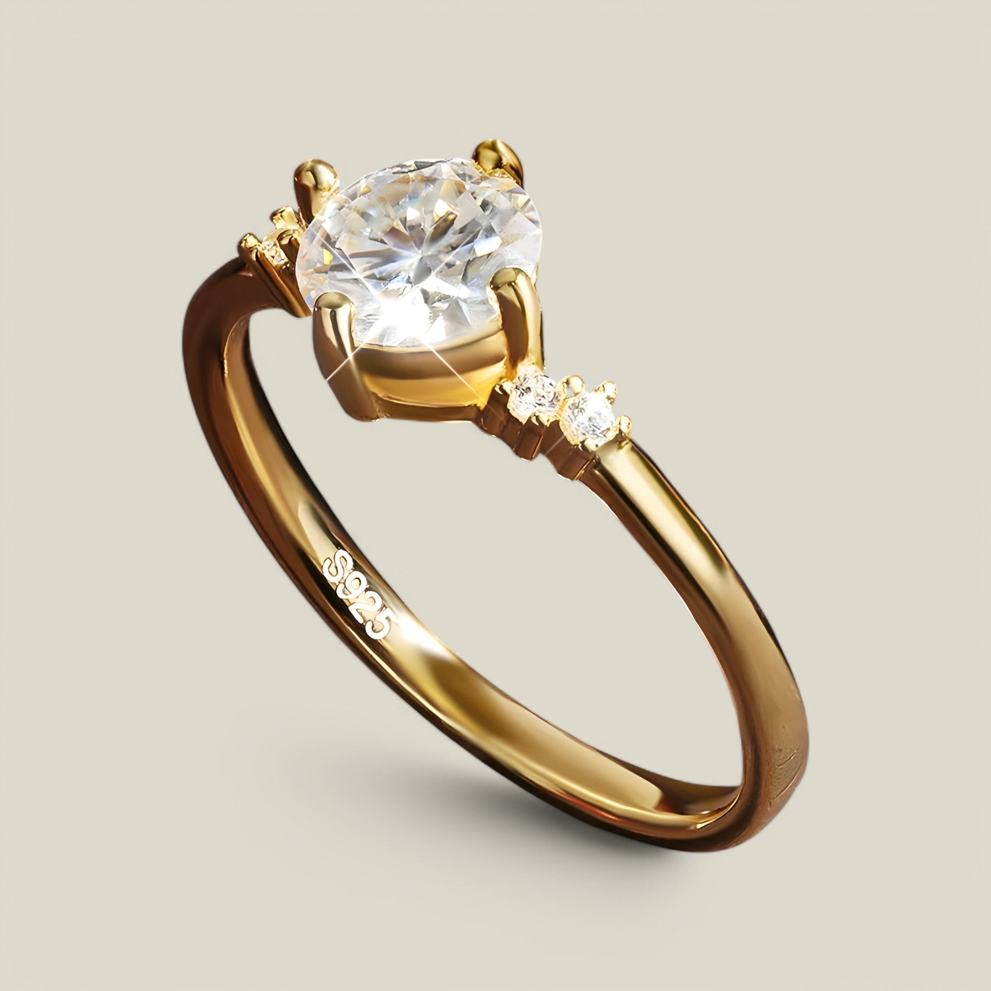 Isla | Moissanite Ring - Luxe schittering met gecertificeerde elegantie