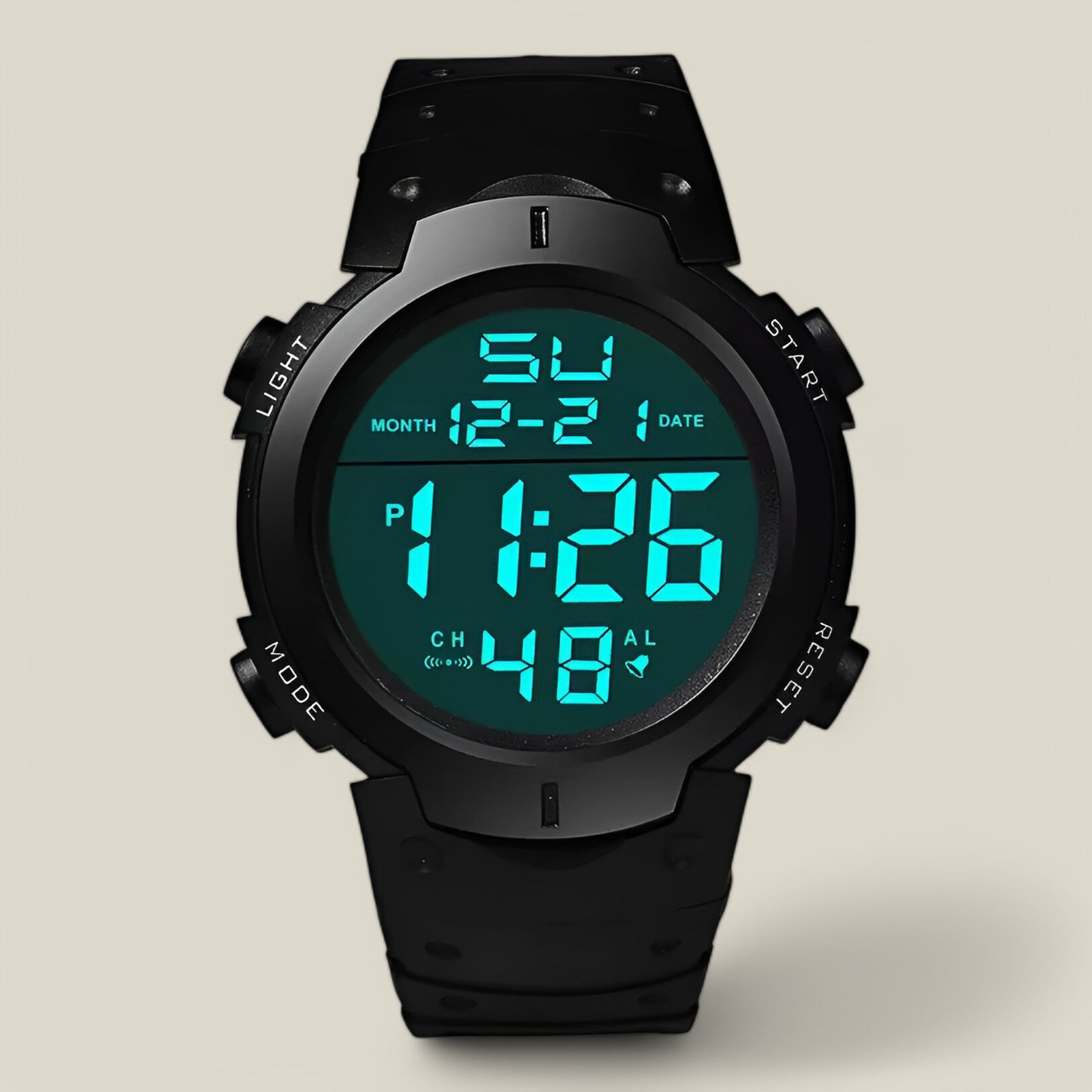 Tery | Montre Sport LED pour Homme
