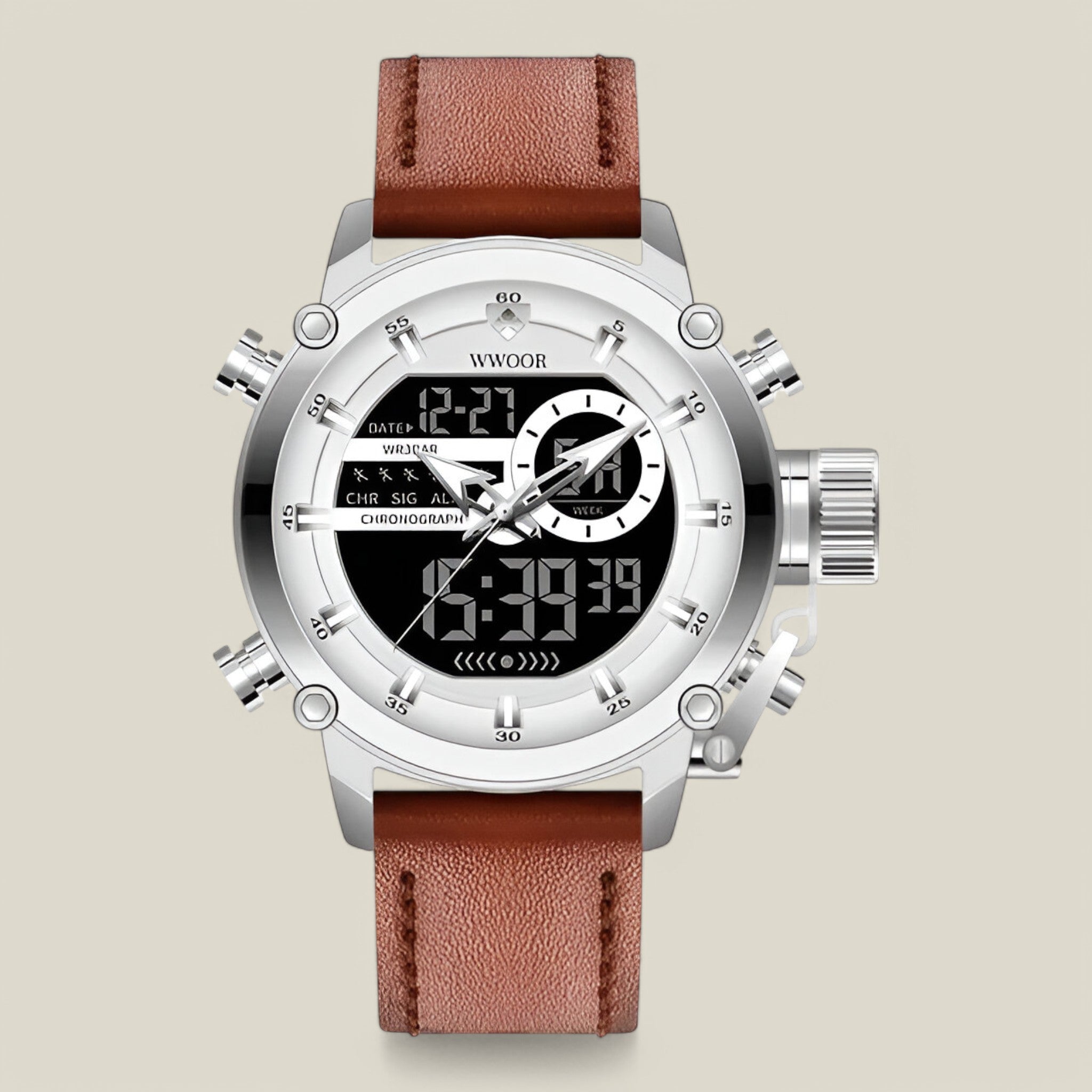 Lowen | Montre à quartz marron