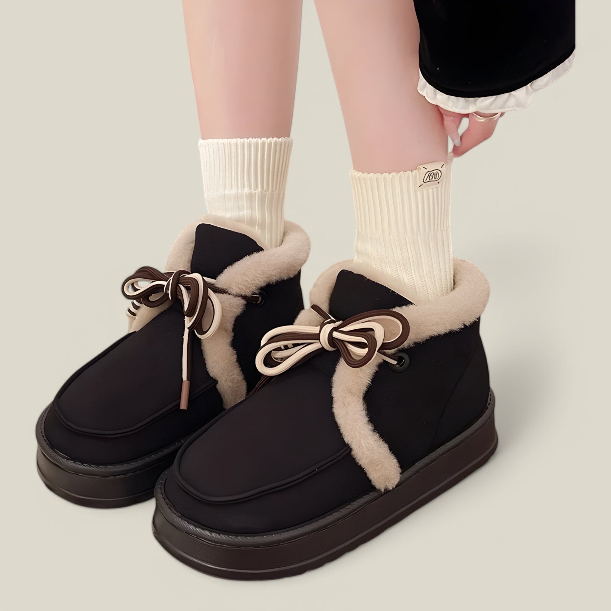 Almada | Bottes en Coton Suédé