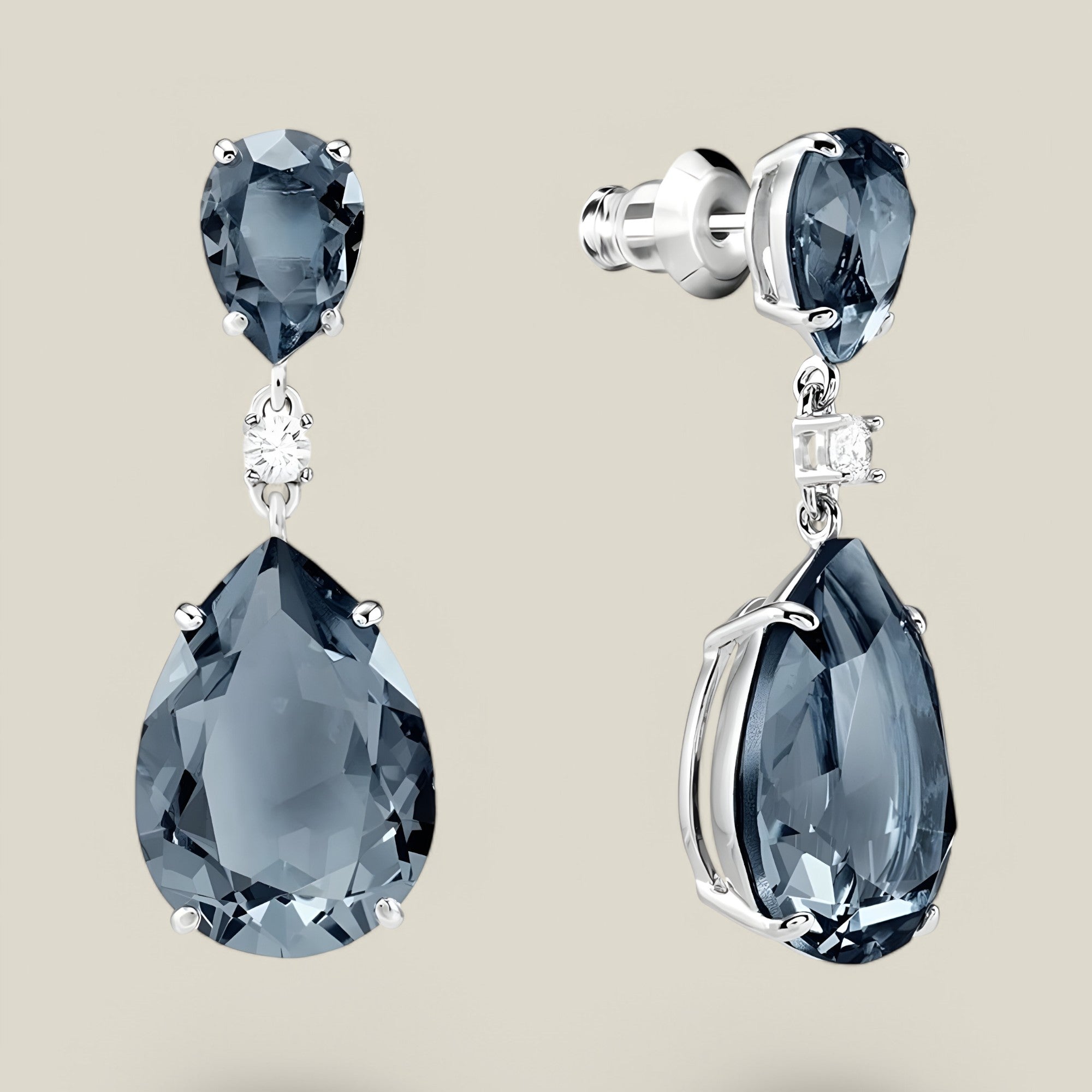 Anaïs | Boucles d'oreilles zircon