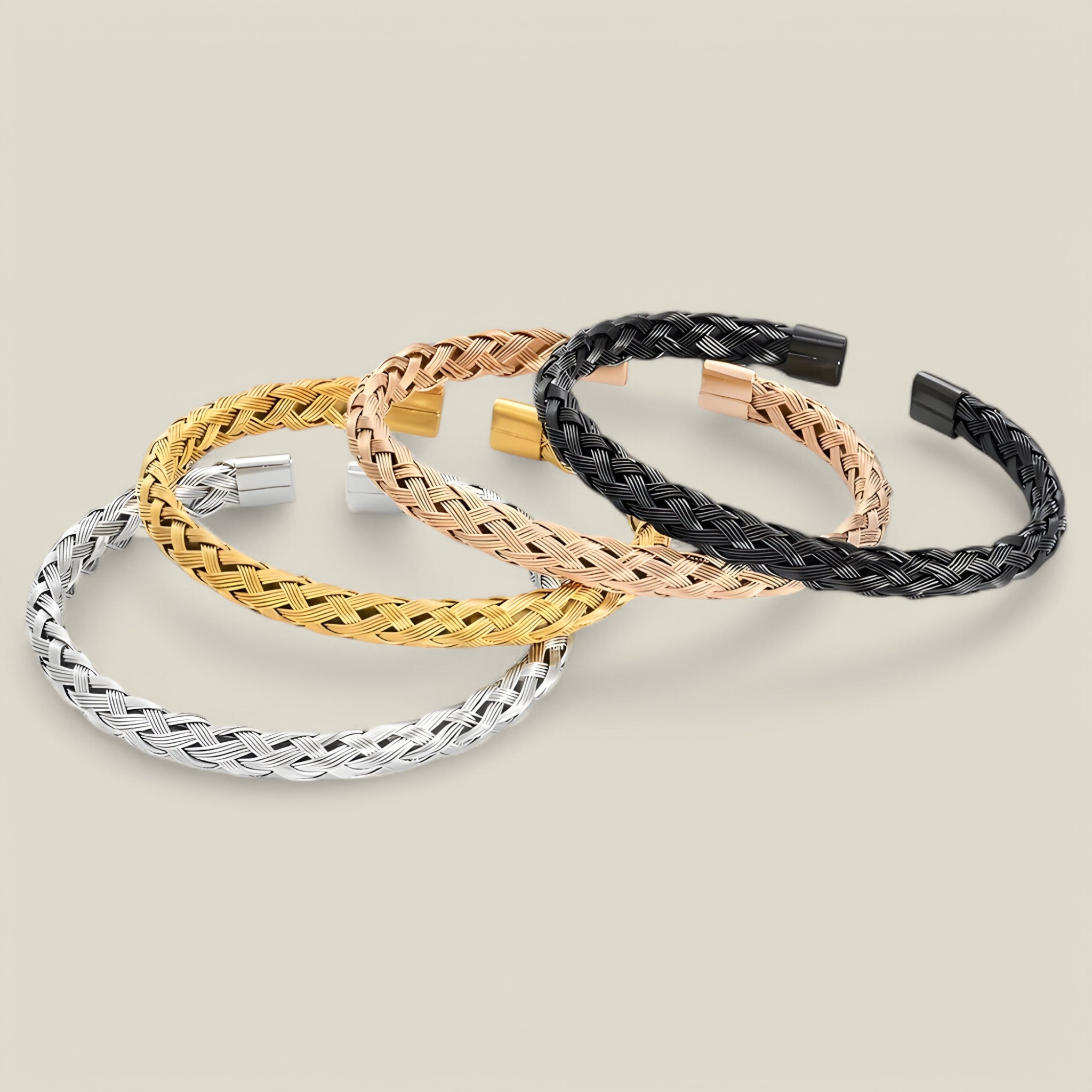 Matti | Luxe et Bracelet Ouvert Confortable
