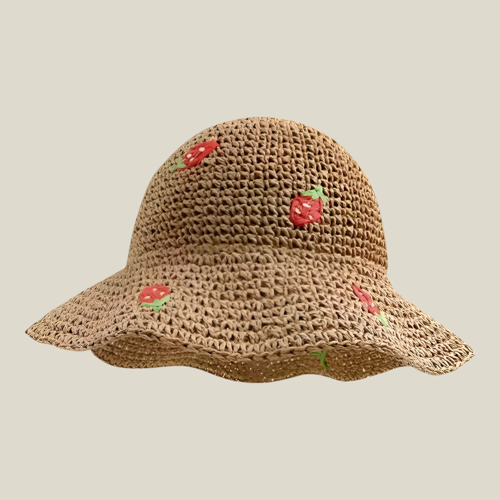 Kira | Chapeau de soleil en fraise