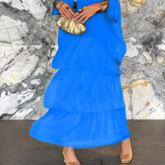 Caroline: Timeless, Elegant Flowing Maxi Dress