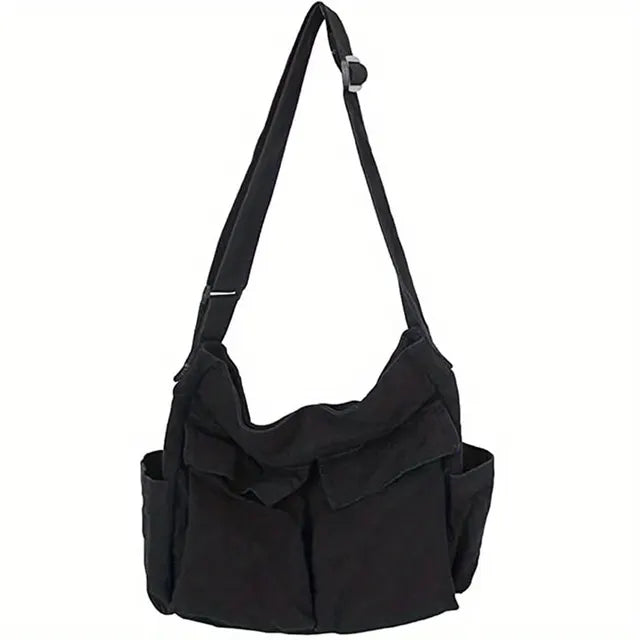 Josephina Vintage Canvas Crossbody Bag for Women – Elegant, Timeless Style