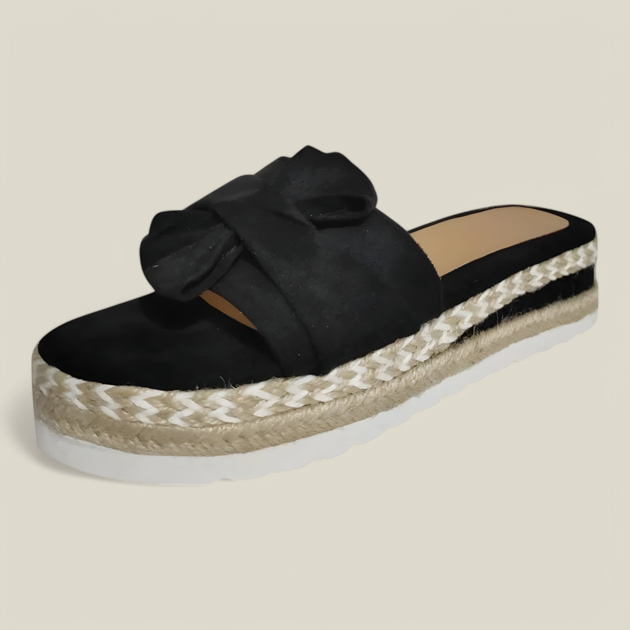 Jane | Sandales à nœud papillon - Chic et confortable