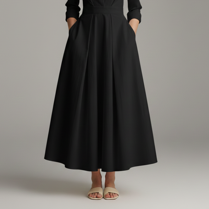 Women's Delilah Women’s Button-Front Collared Midi Dress – Timeless