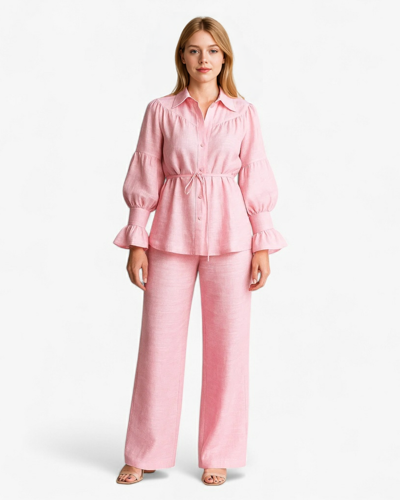 Allura | Kvinders Elegant Polyester Sæt - - Kvinders tøj - {{ product_tags }