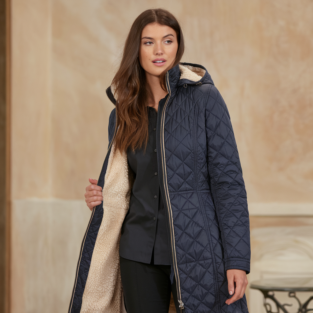 Elysia | Veste mi-longue - Douillette et tendance