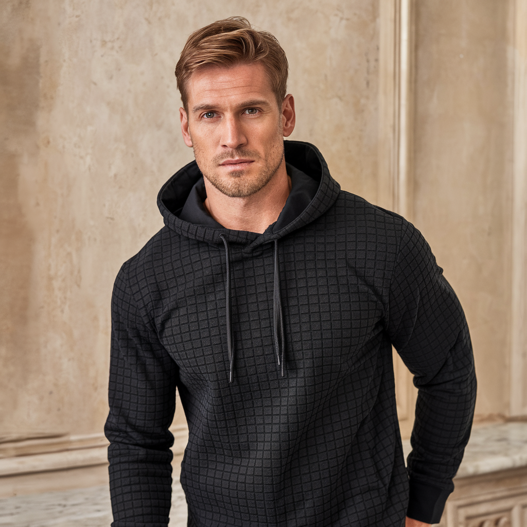 Jerick | Pull à capuche en tricot - Élégant et confortable