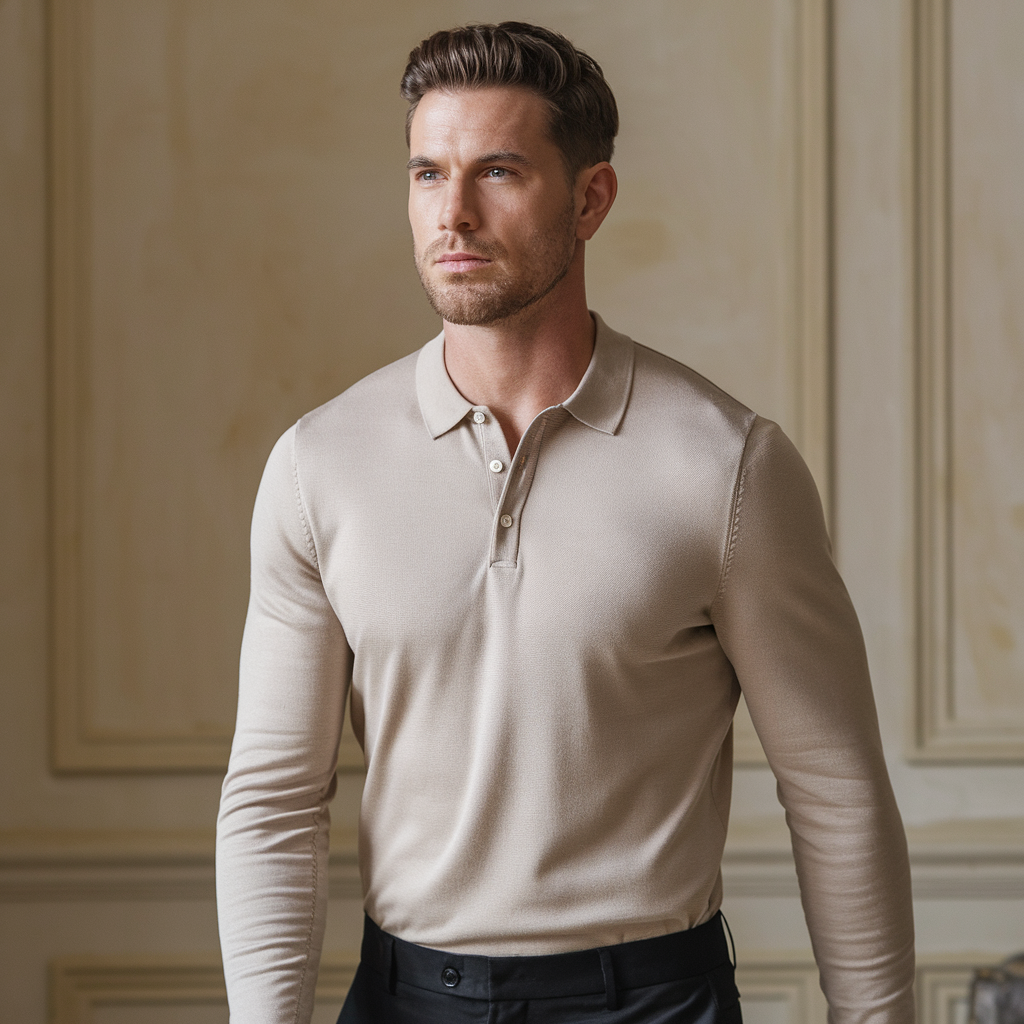 Vincenzo | Chemise à manches longues - Décontractée et élégante